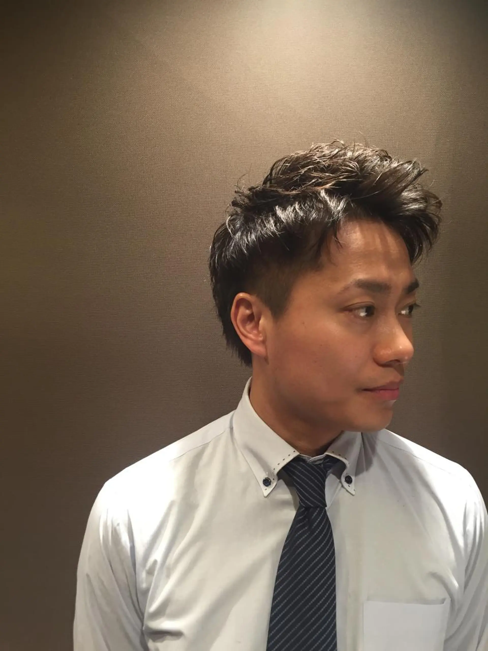 ショート パーマ さくま 佐久間のヘアスタイル