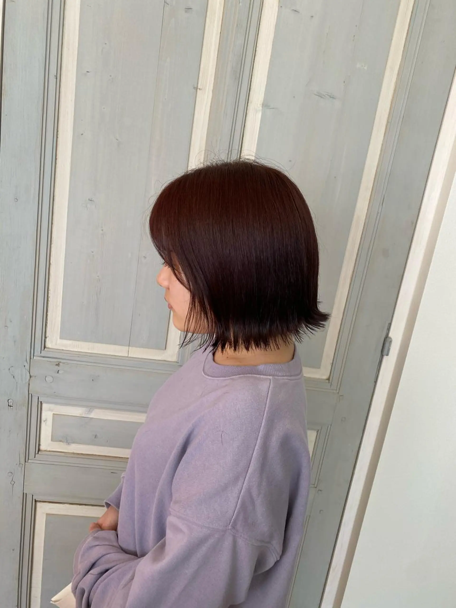 ショート カラー 斎藤 彩香のヘアスタイル
