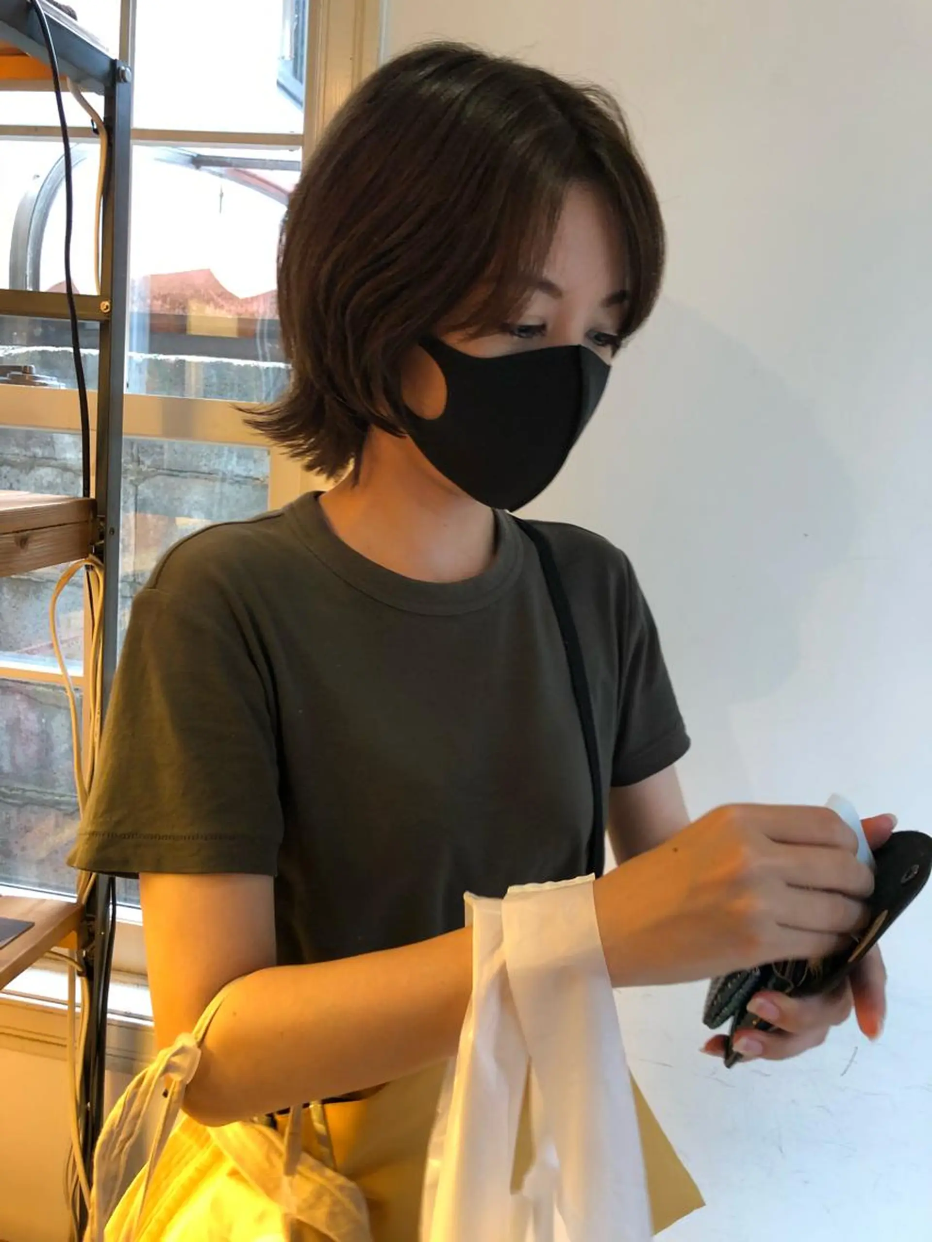 ショート カラー eri kinjoのヘアスタイル