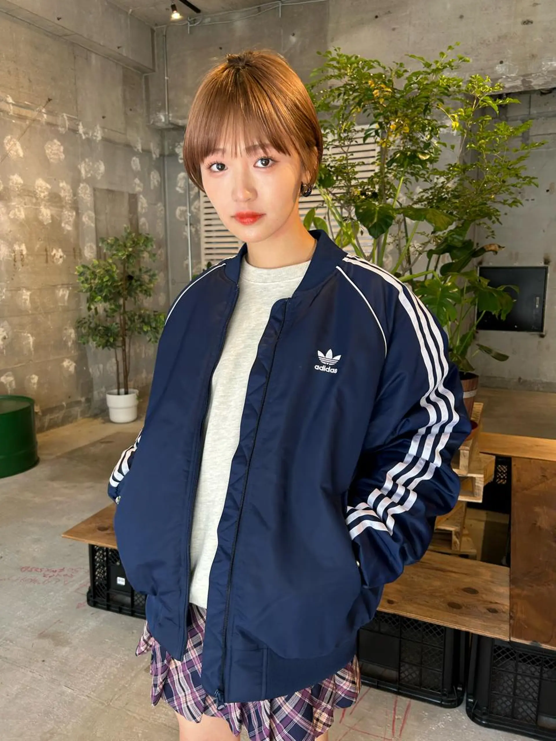 ショート カラー 一ノ瀬 暁のヘアスタイル