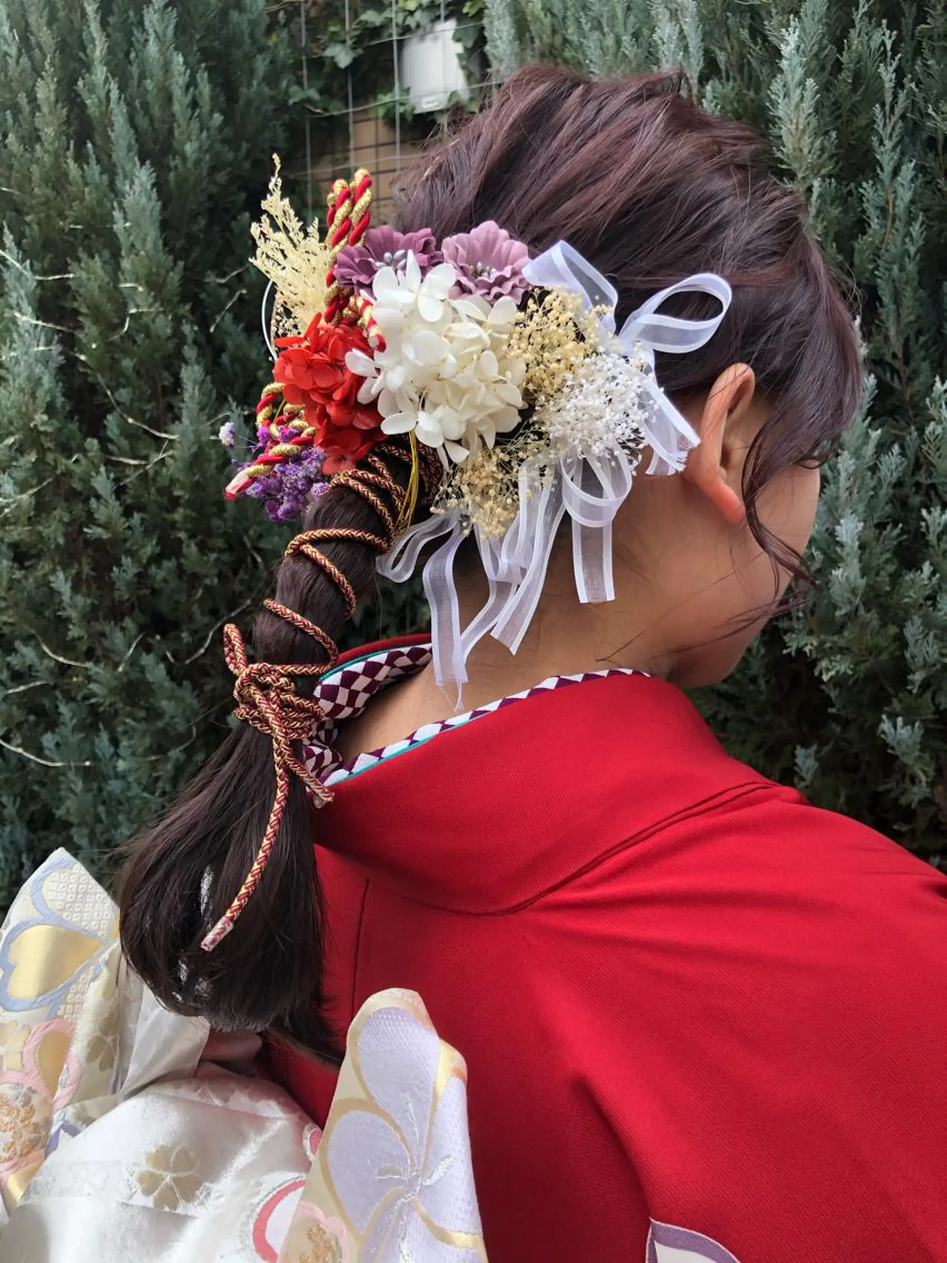 ヘアアレンジ 成人式 Hair&Make Nahoのマツエク・マツパデザイン