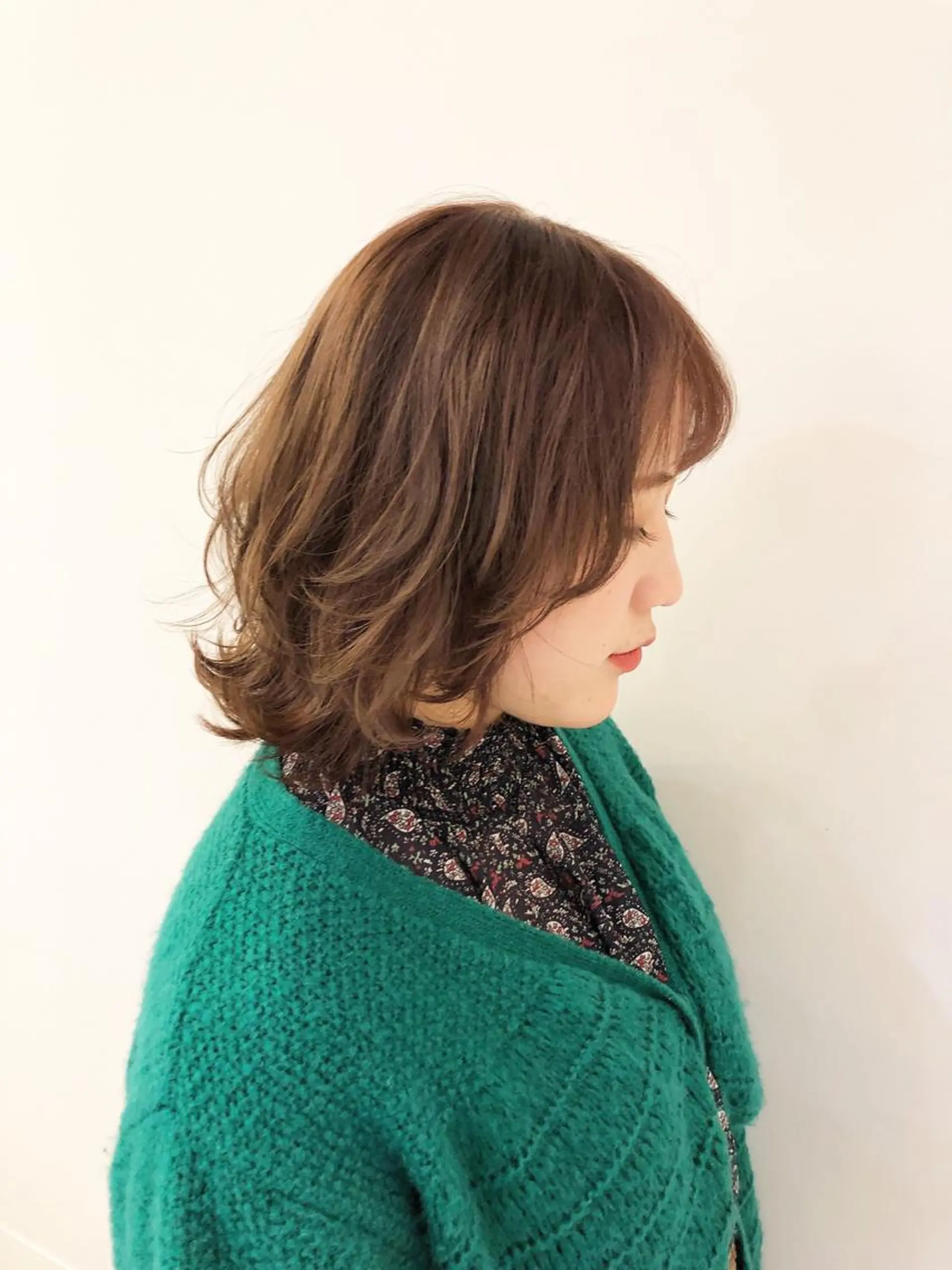 ミディアム ウルフカット シールエクステ×美髪 改善/ヨシモトカンジのヘアスタイル