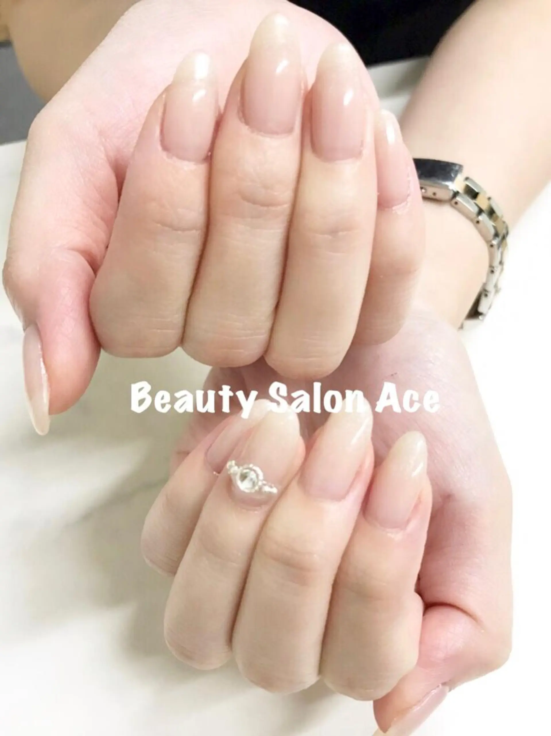 ネイル ストーンネイル 池袋フィルイン Ace♡Nailのネイルデザイン