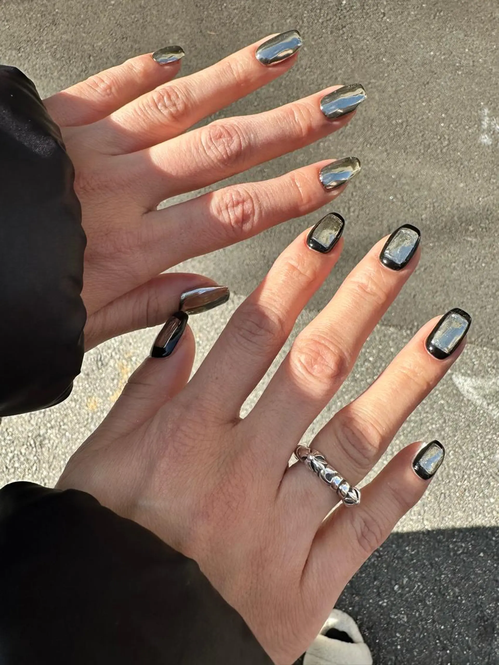 ロング カラー ヘアアレンジ キッズ ネイル マツエク・マツパ アイブロウ 福田 加奈のネイルデザイン