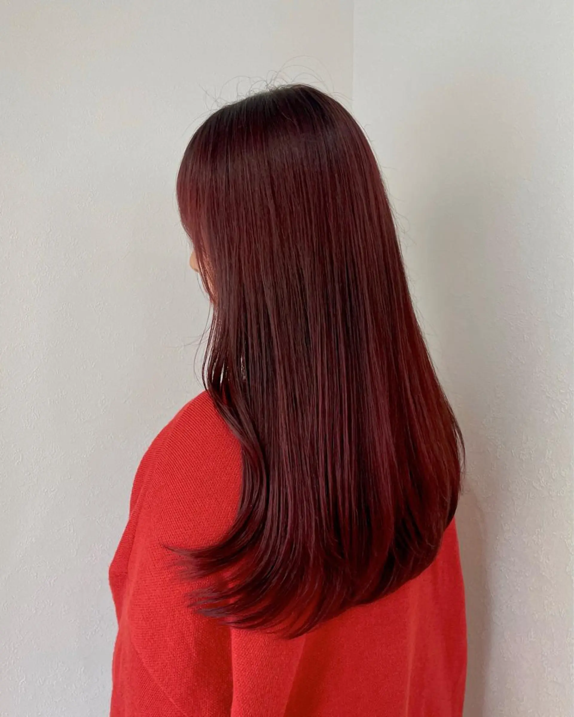 ロング カット ヘアカラー トリートメント 艶カラー/顔周り🌸 自由が丘/工藤さくらのヘアスタイル