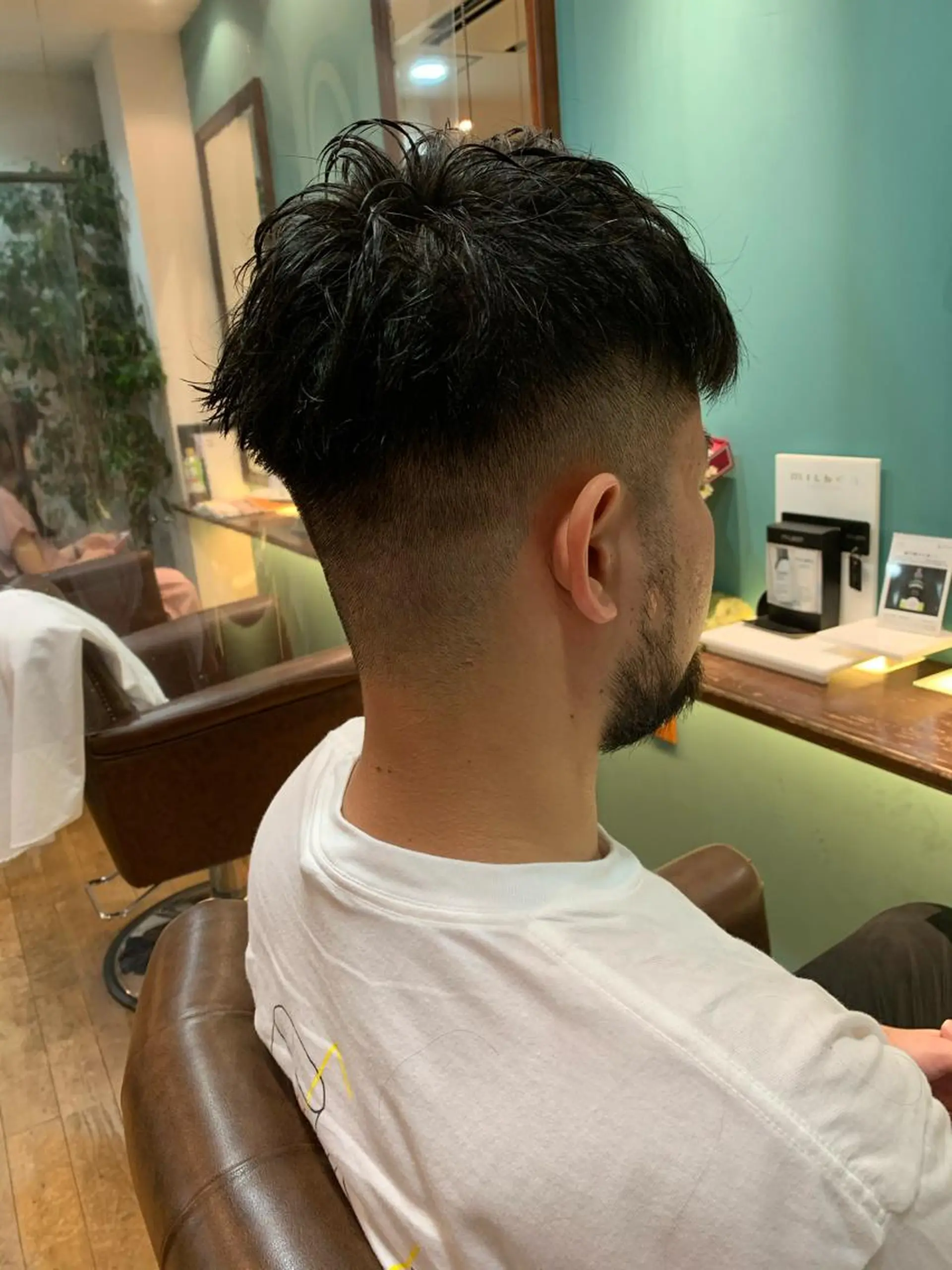 メンズ フェードカット カット特化美容師 齋藤桐のヘアスタイル