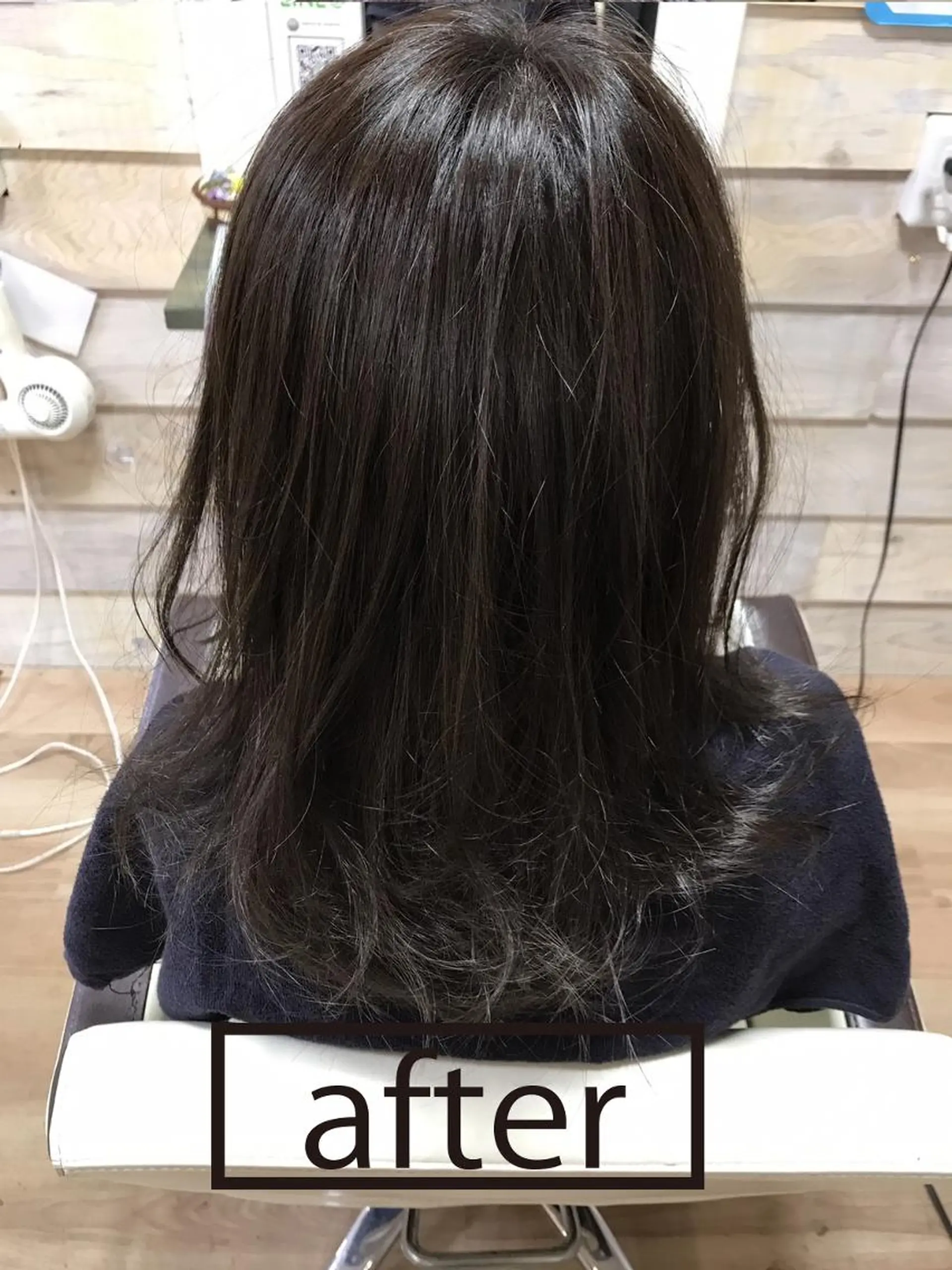 ミディアム anyhow academyのヘアスタイル