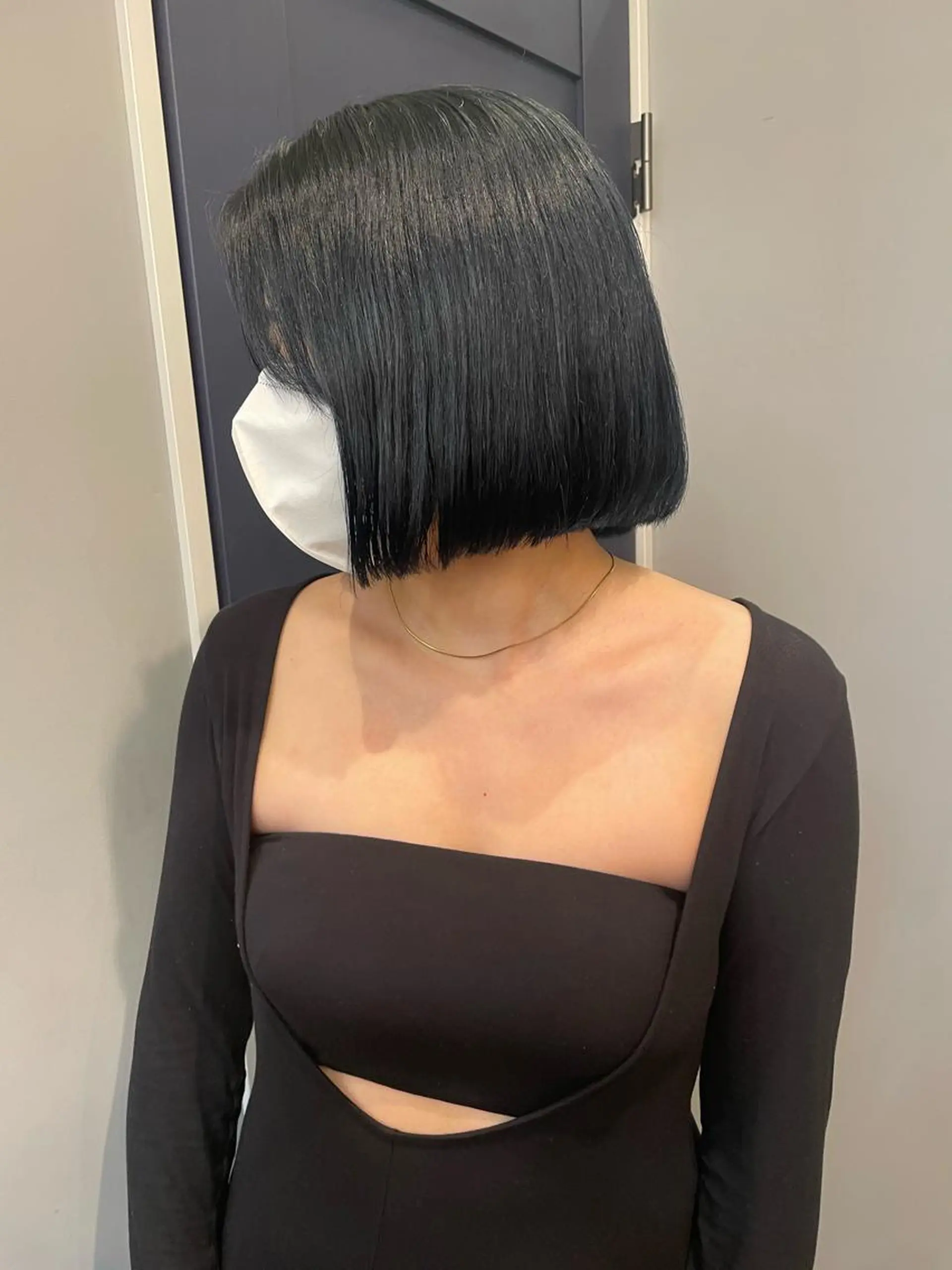 ミディアム カラー カット ヘアカラー 狩野 羅夢のヘアスタイル