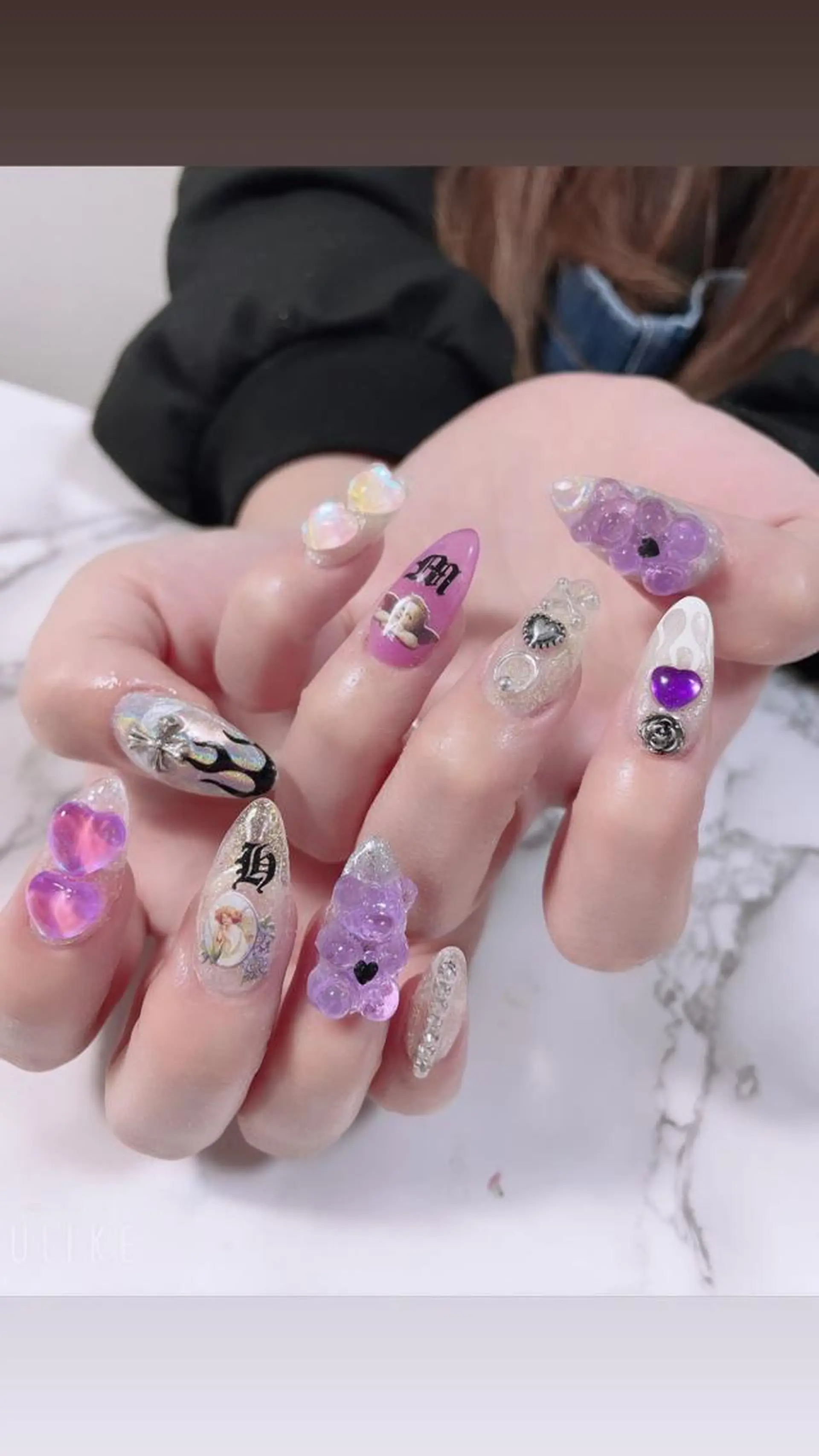 ネイル 高草木 桃香のネイルデザイン