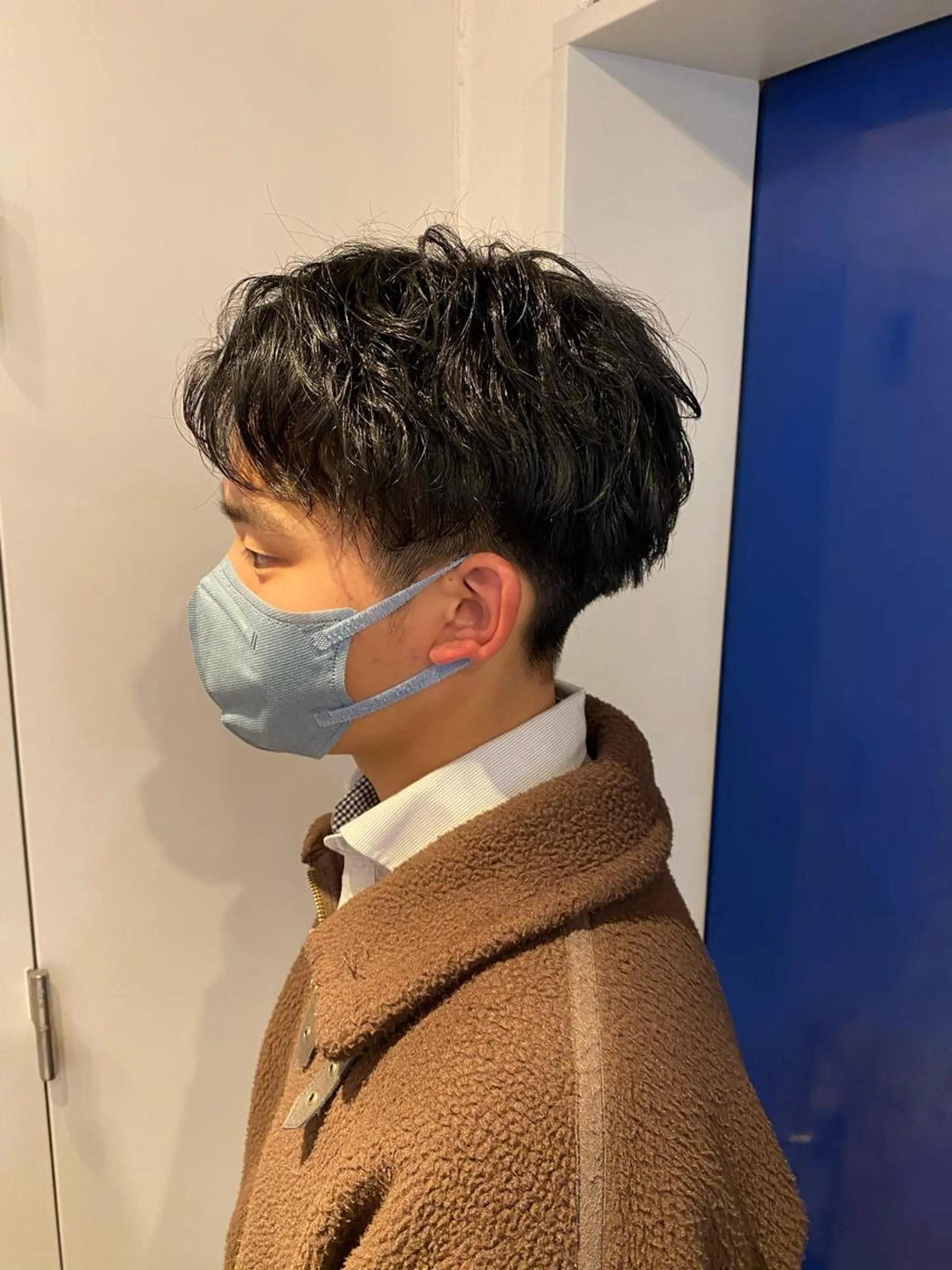 パーマ メンズ メンズパーマ シャドウパーマ/ 波巻パーマYu-Kiのヘアスタイル