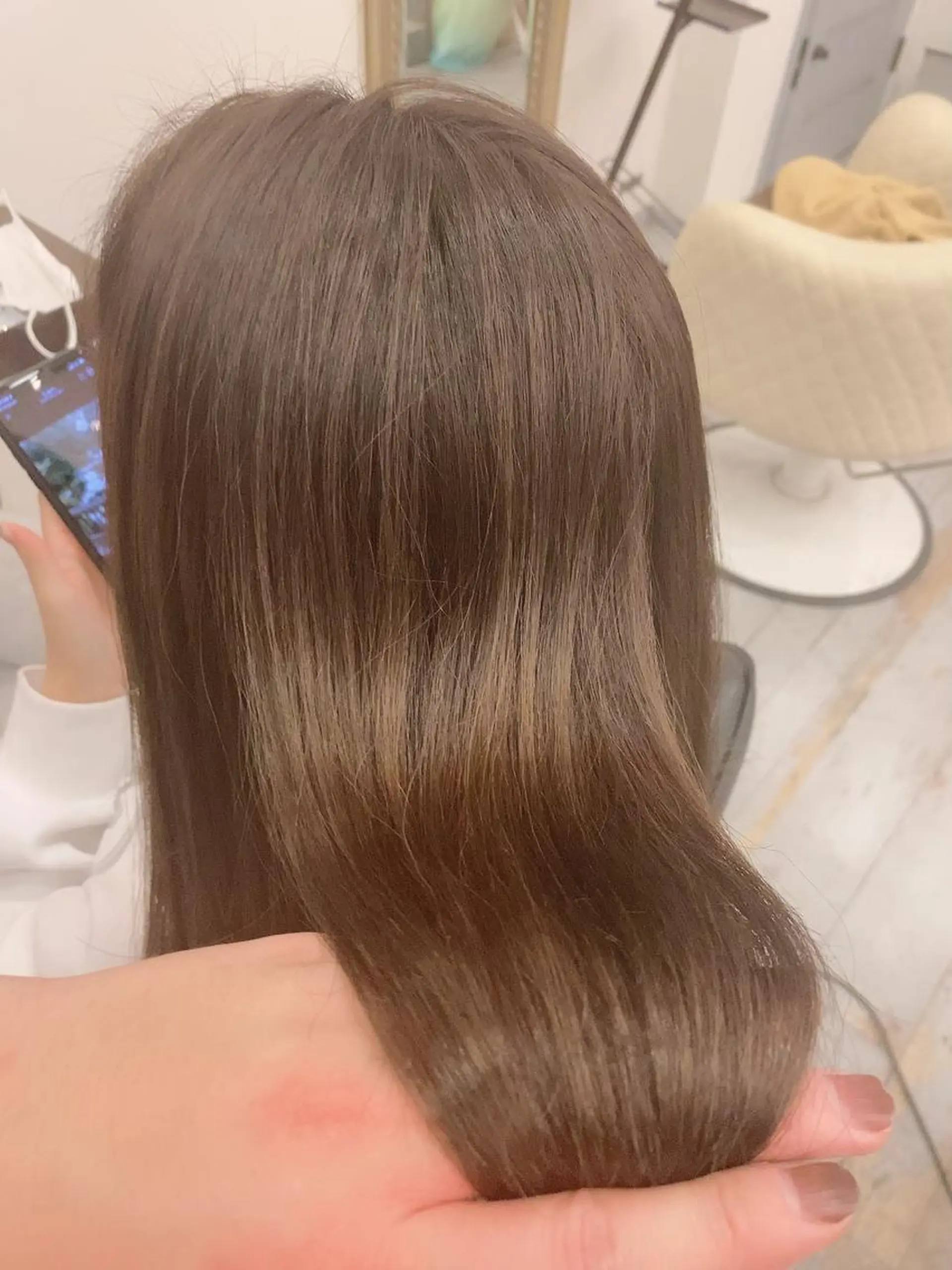 ロング カラー カット ヘアカラー 💎JADE GRACE💎のヘアスタイル