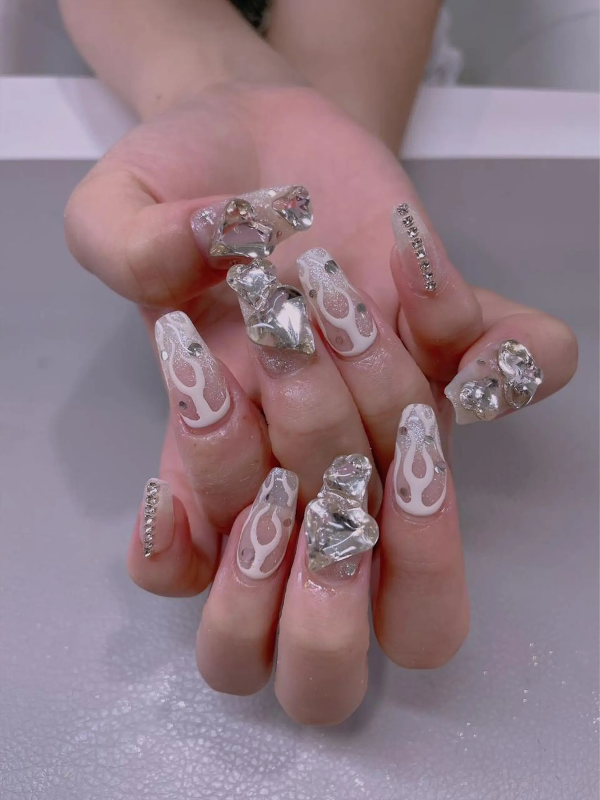 ネイル 長さだし専門店 M2　rikaのネイルデザイン