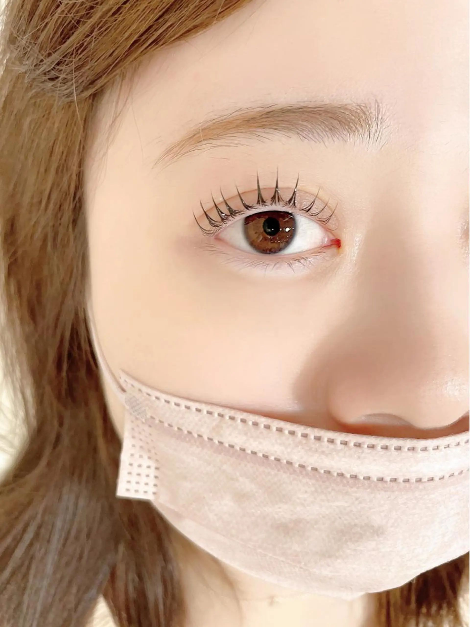 マツエク・マツパ 束感まつ毛 パリジェンヌラッシュリフト 🫧fein. 𝙖𝙣𝙣.🤍のマツエク・マツパデザイン