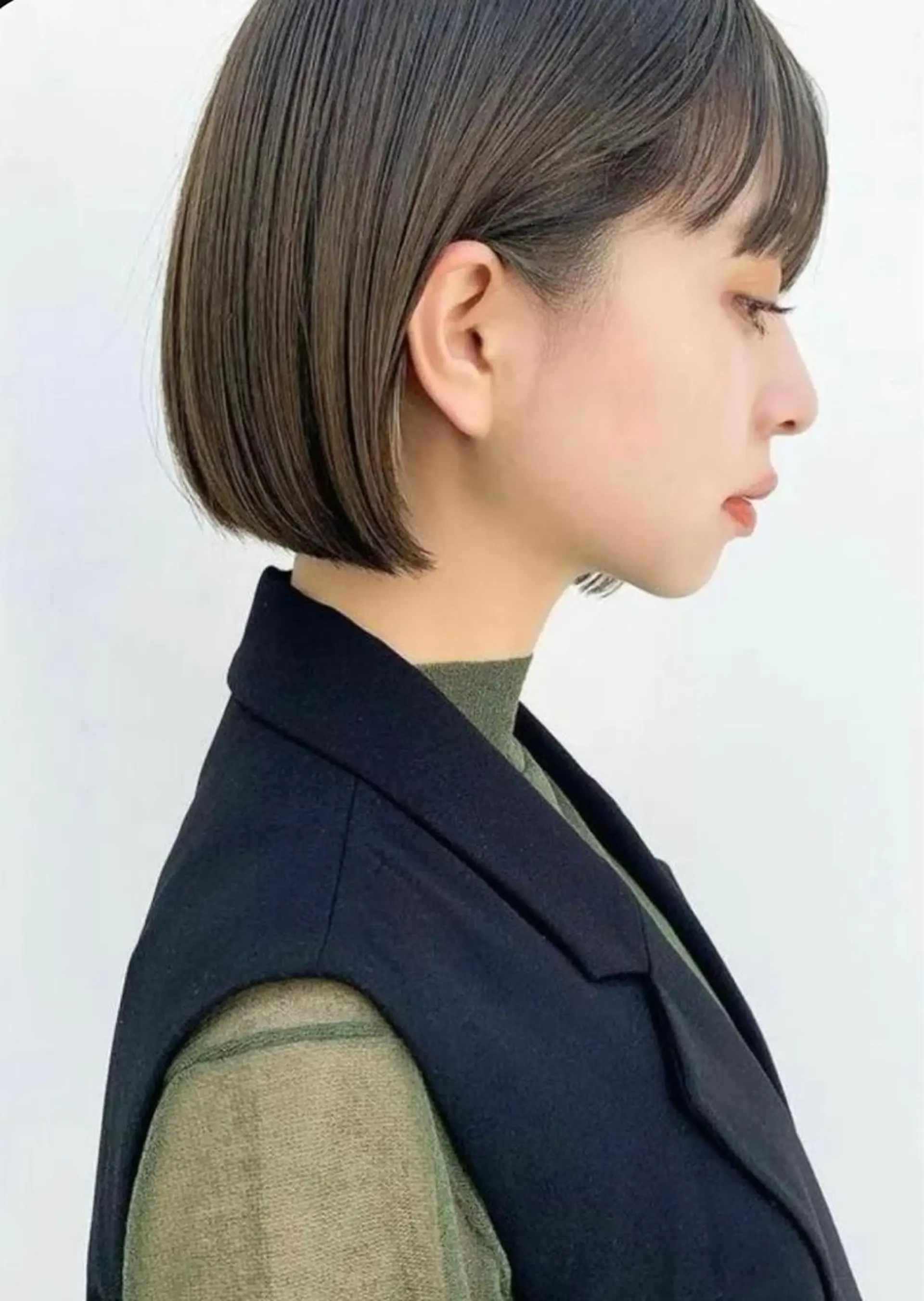 ショート 羽生 ひかりのヘアスタイル