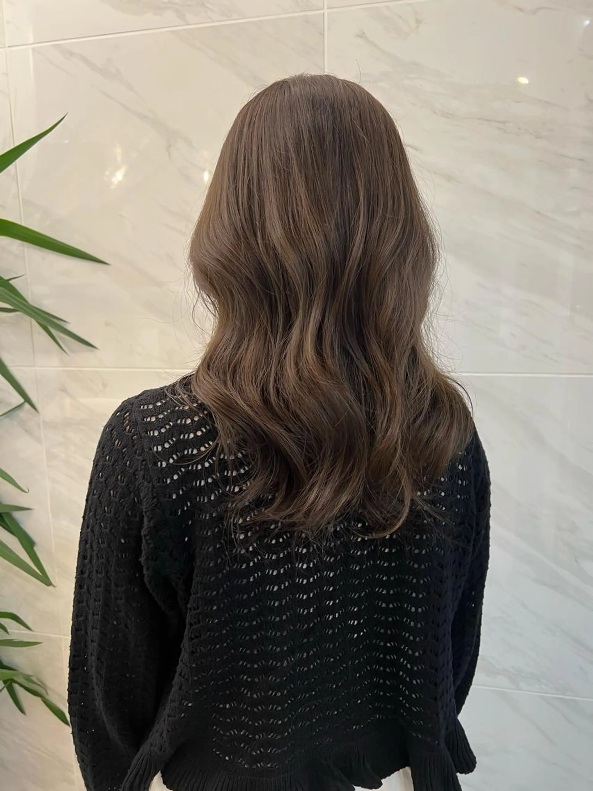 セミロング ヘアカラー 🩶レイヤーカット/ さわ🩶のヘアスタイル