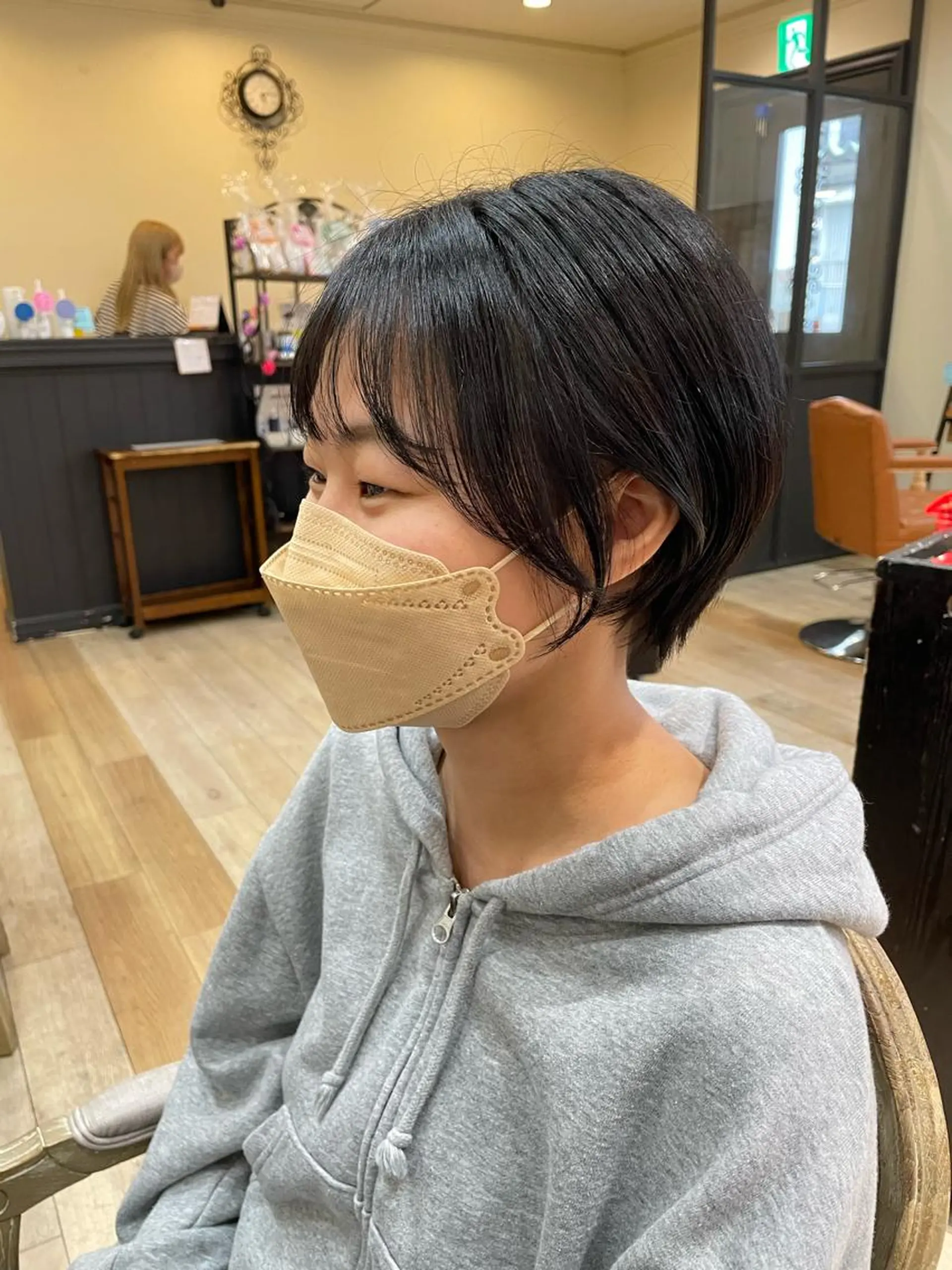 ショート 亀川蓮 Agu hairのヘアスタイル