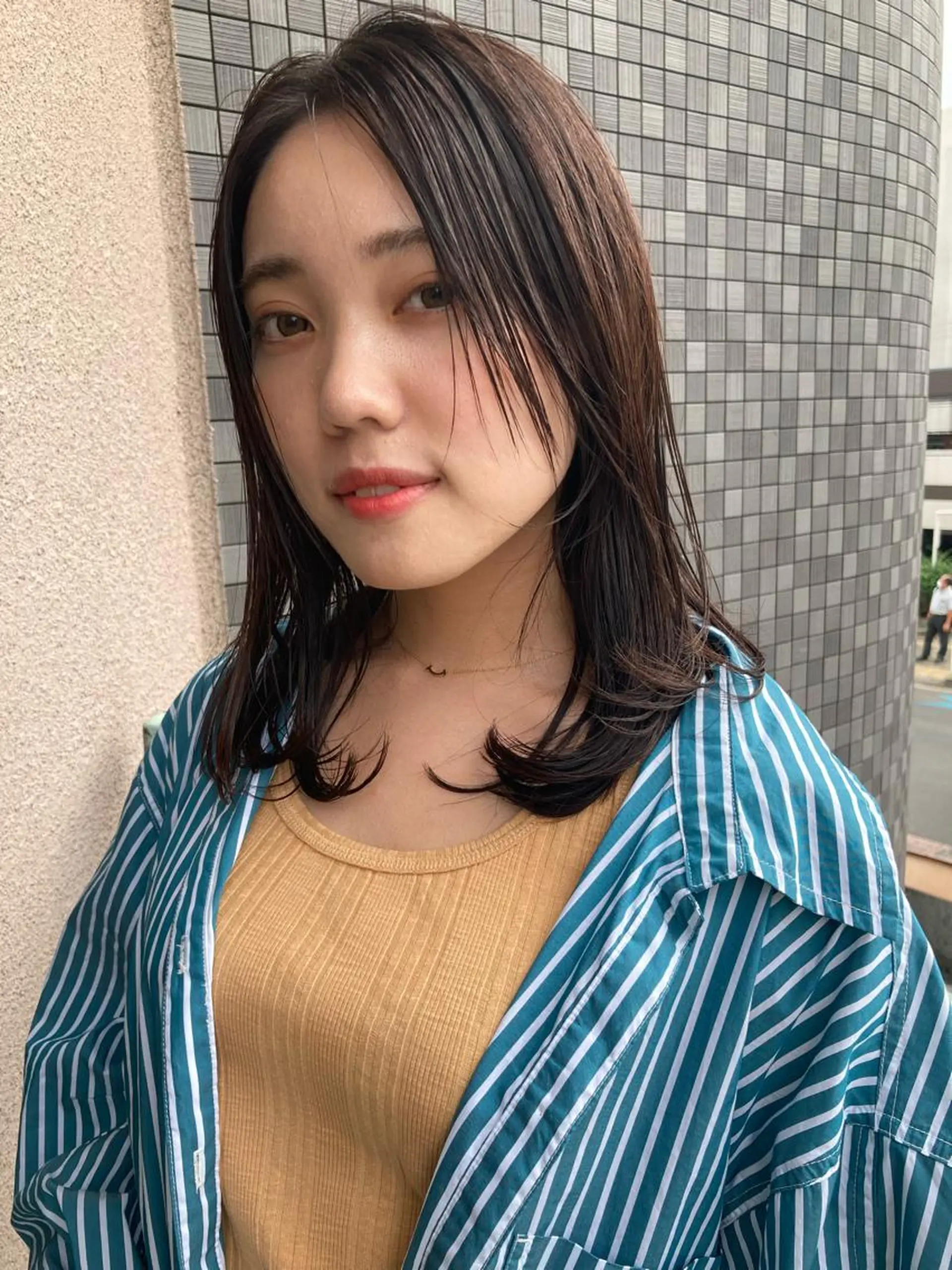 ミディアム 田中 あかねのヘアスタイル