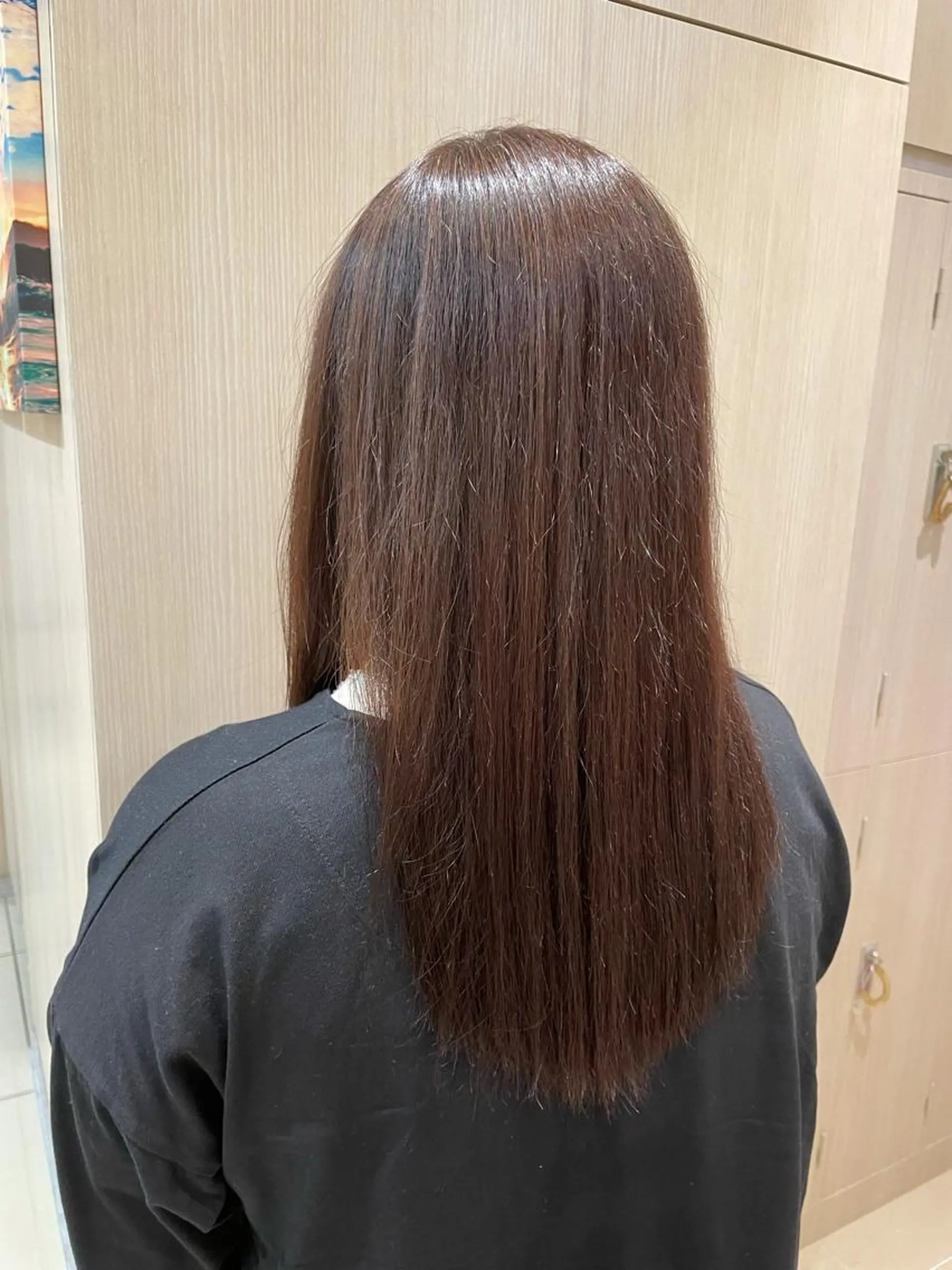 ロング パーマ 韓国ヘアメイク🎀/ 縮毛矯正✨山本媛香のヘアスタイル