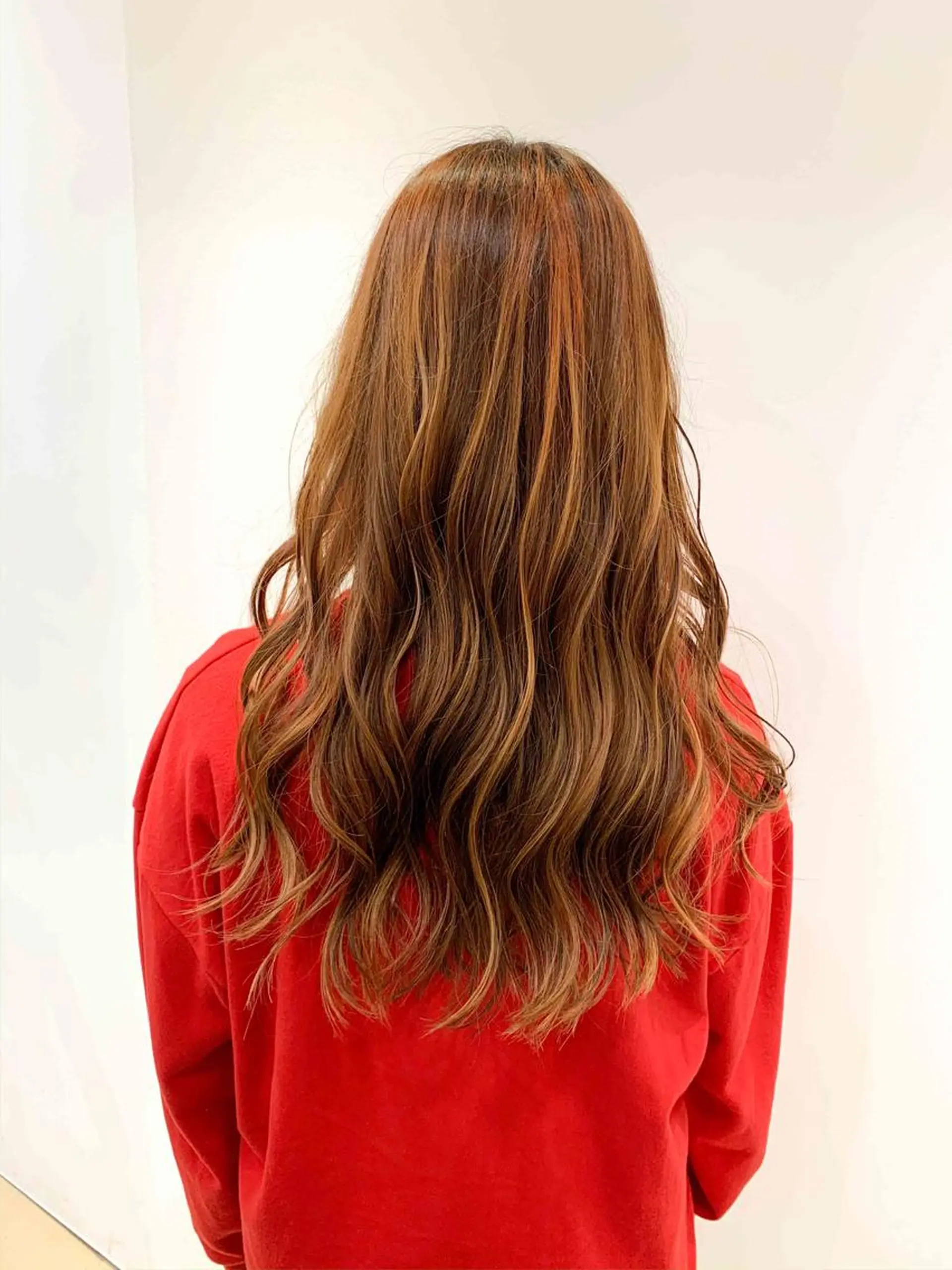 ロング カラー 縮毛矯正/髪質改善 /韓国風　山川春輝のヘアスタイル