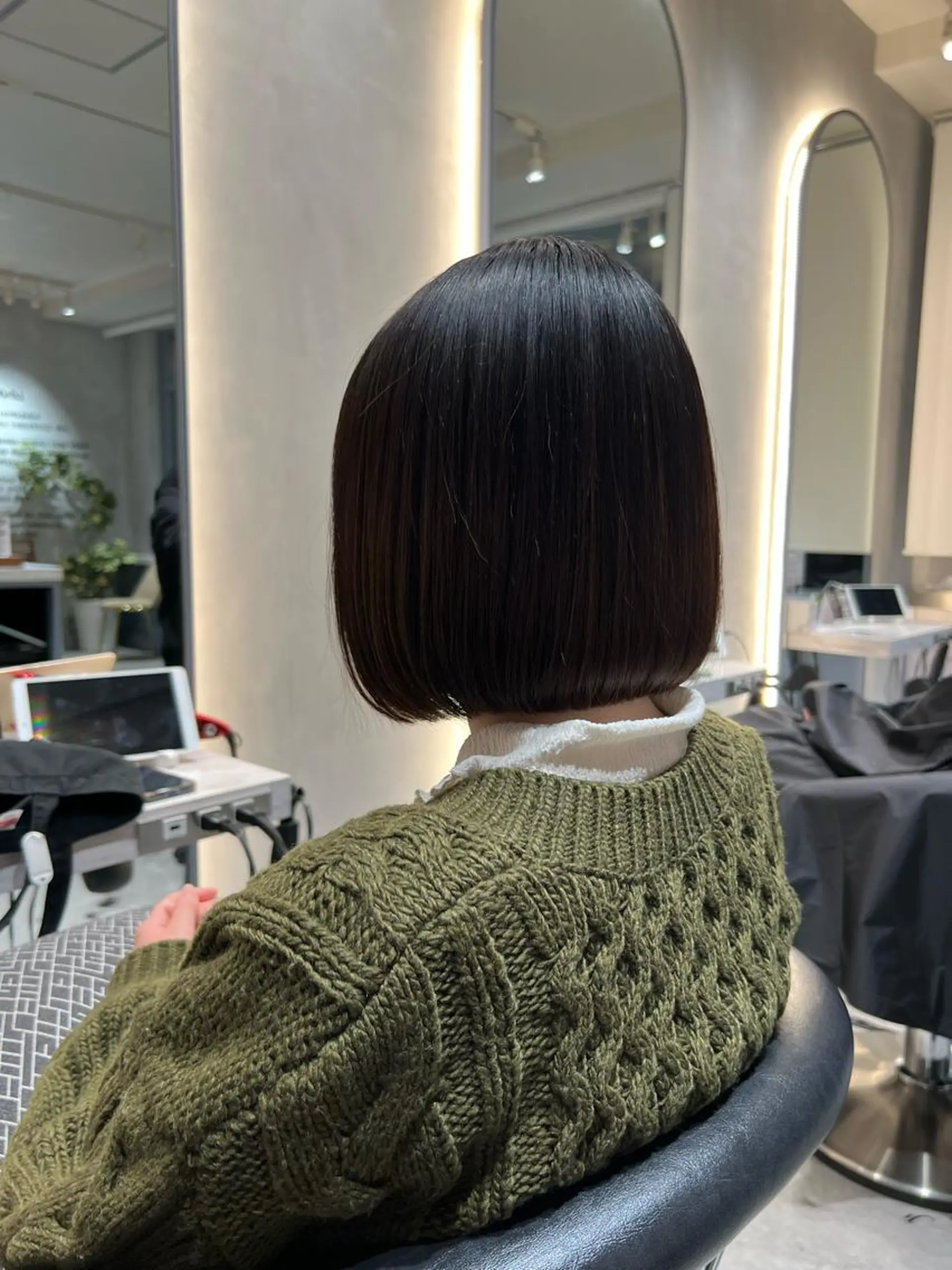 ショート カラー 🩶sayumi🩶 ボブ/美髪矯正/柏のヘアスタイル