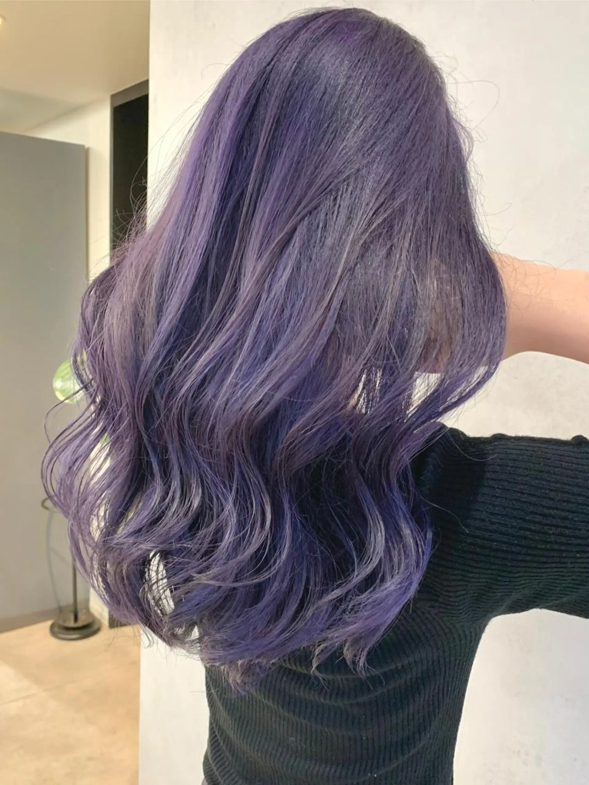 ロング カット ヘアカラー トリートメント ｉｌｉ 大阪のヘアスタイル