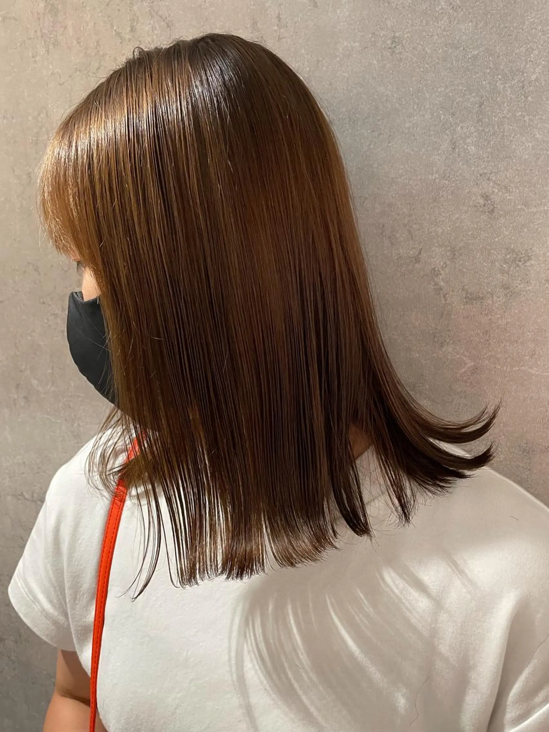 ミディアム 髪質改善/リラク/ ノザキジュンイチのヘアスタイル