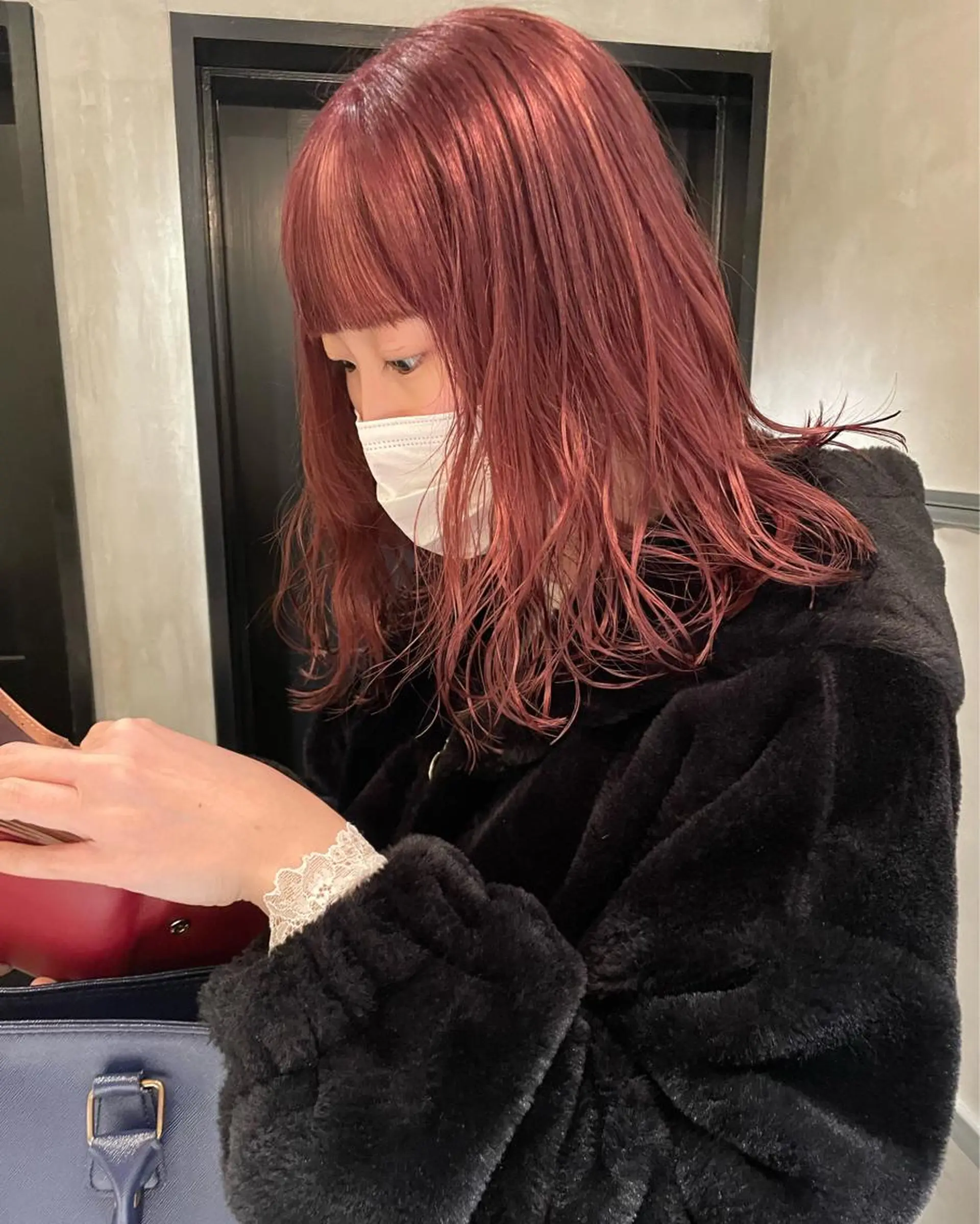 セミロング カラー 大人girly🛋️ 🤍yukakoのヘアスタイル