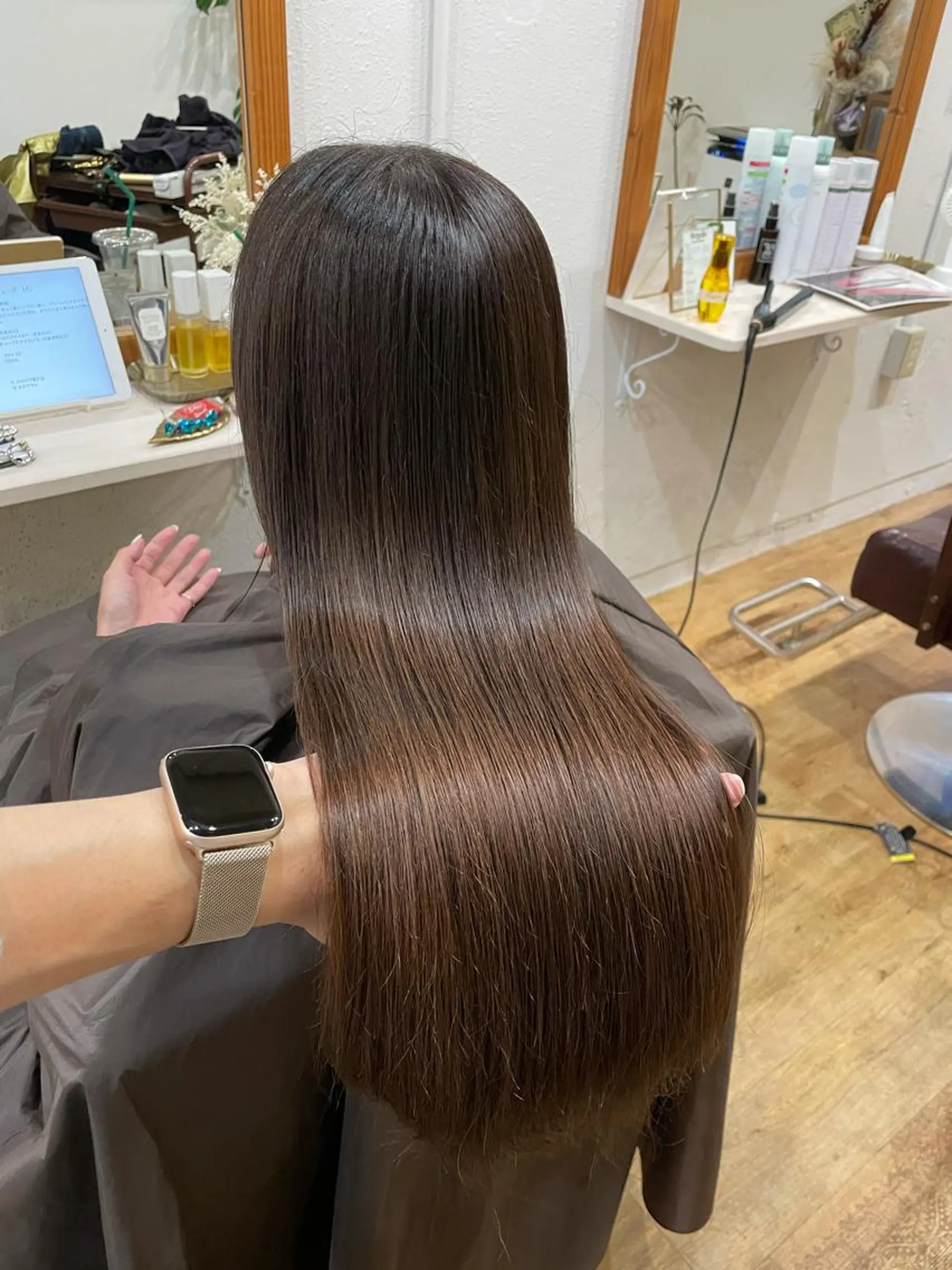 ロング カラー ヘアアレンジ 美髪矯正/髪質改善 レガロ堺市伏尾/松田のヘアスタイル