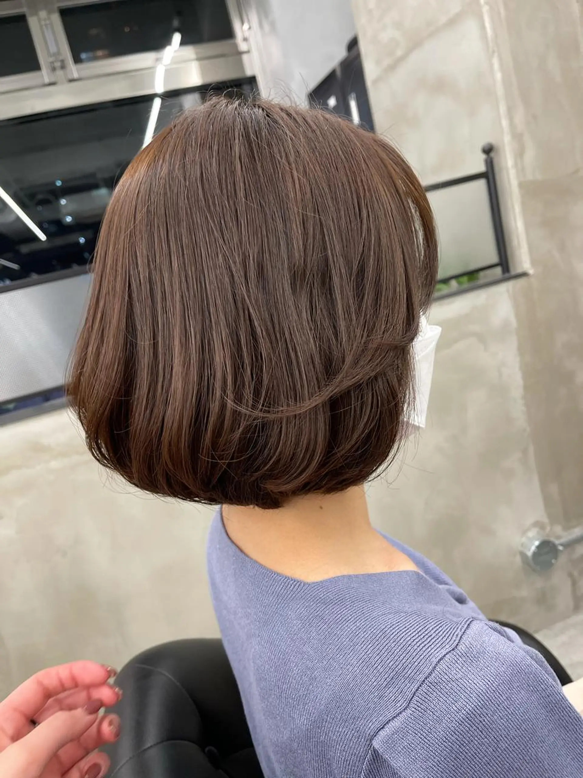 ショート カット トリートメント &chaLme   心斎橋所属・emi/髪質改善/ 韓国風/艶カラーのヘアスタイル