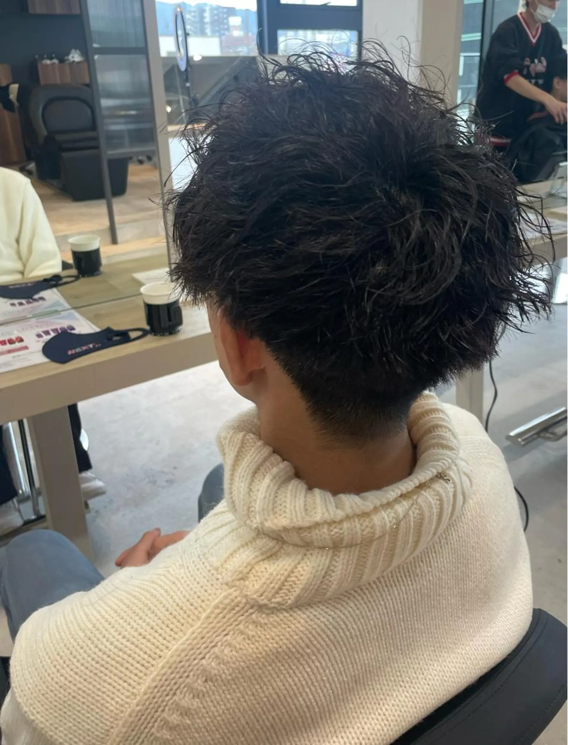 ショート パーマ メンズ AKI 🐉のヘアスタイル