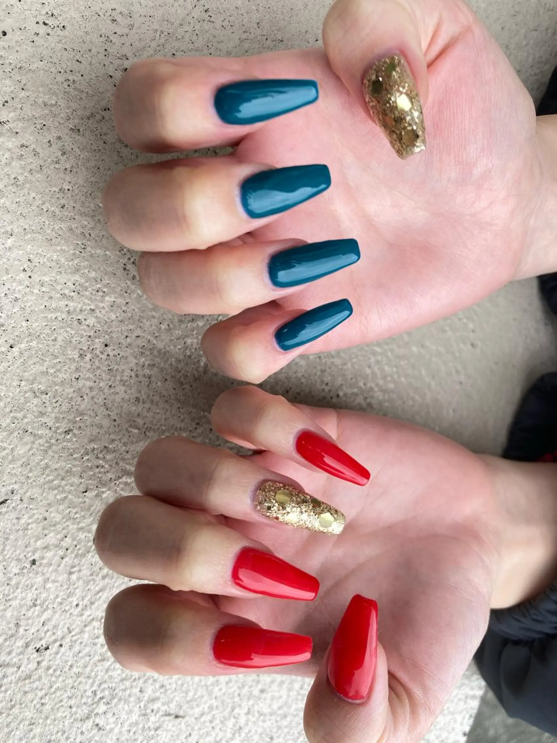 ロング ネイル ハンドネイル フットネイル ✴︎ Delightのネイルデザイン