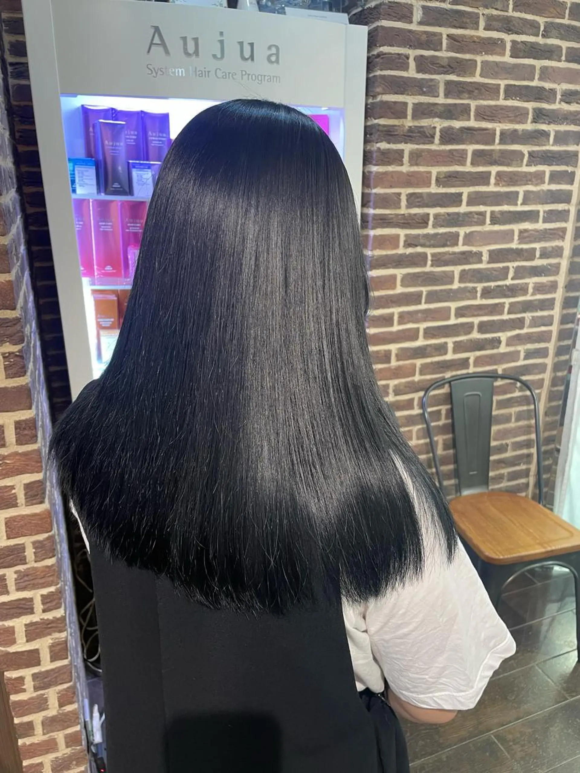 ロング 髪質改善 トリートメント ニュアンスネイル/ ボブ/まちゃこのヘアスタイル