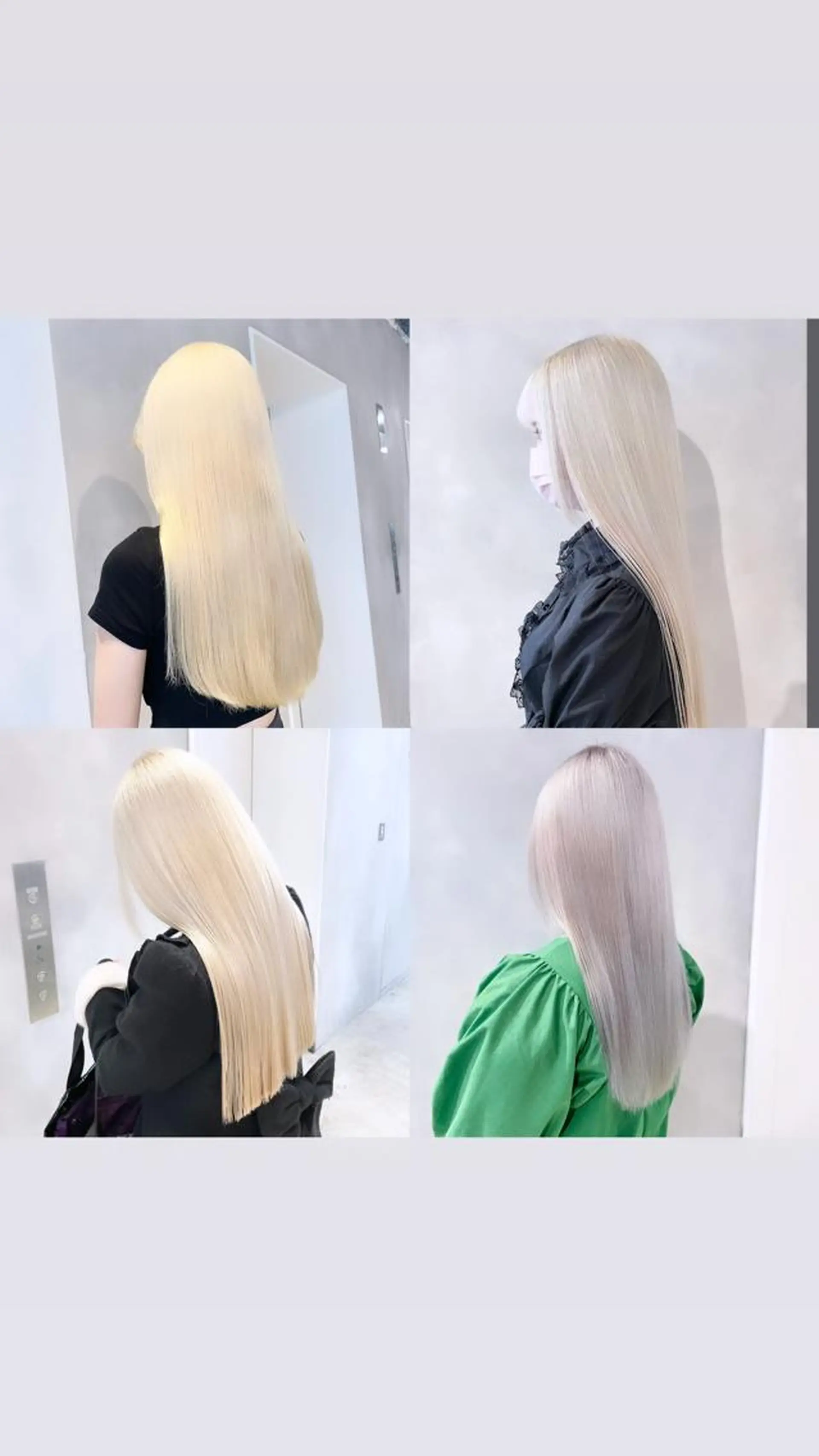 ロング カラー ハイトーン×レイヤー ／遠藤将太のヘアスタイル