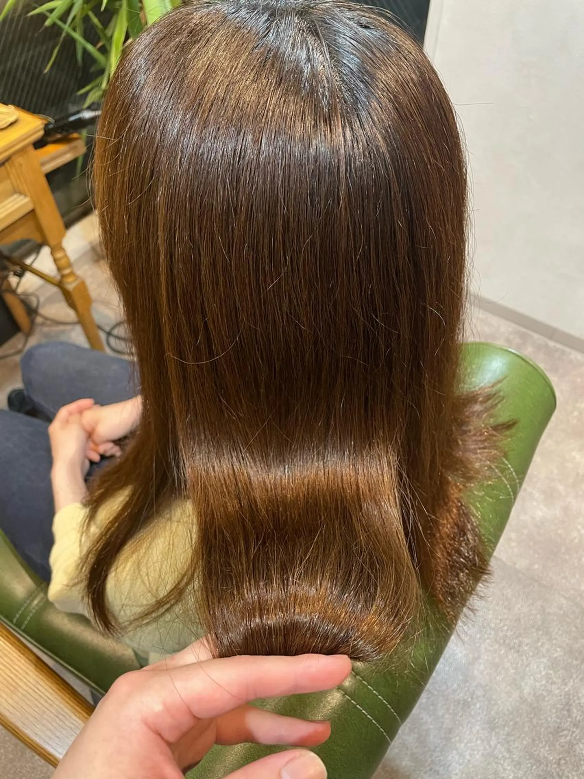 セミロング 美髪 透明感カラーSotaのヘアスタイル