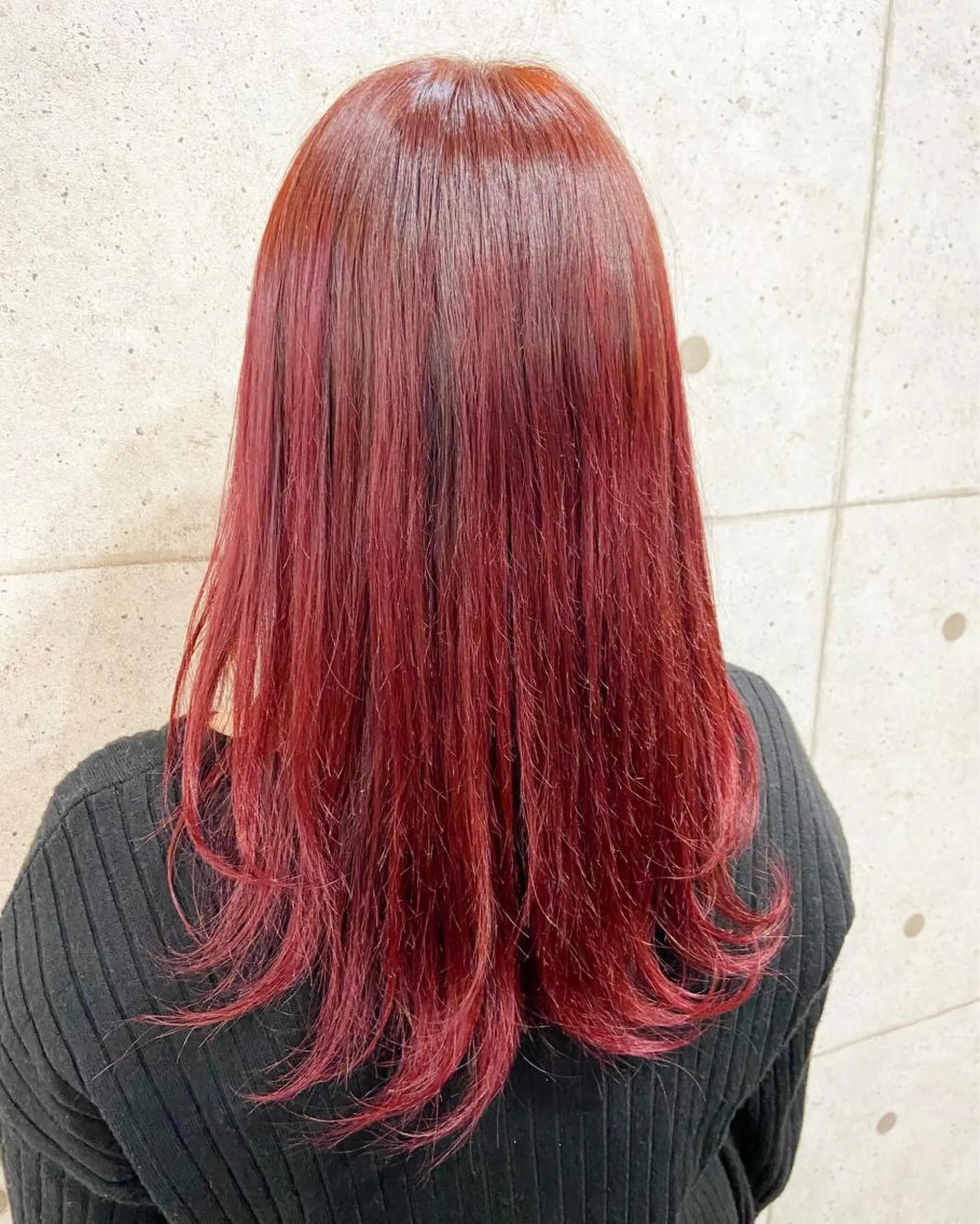 セミロング ヘアセット☆ 髪質改善カラー☆まいのヘアスタイル