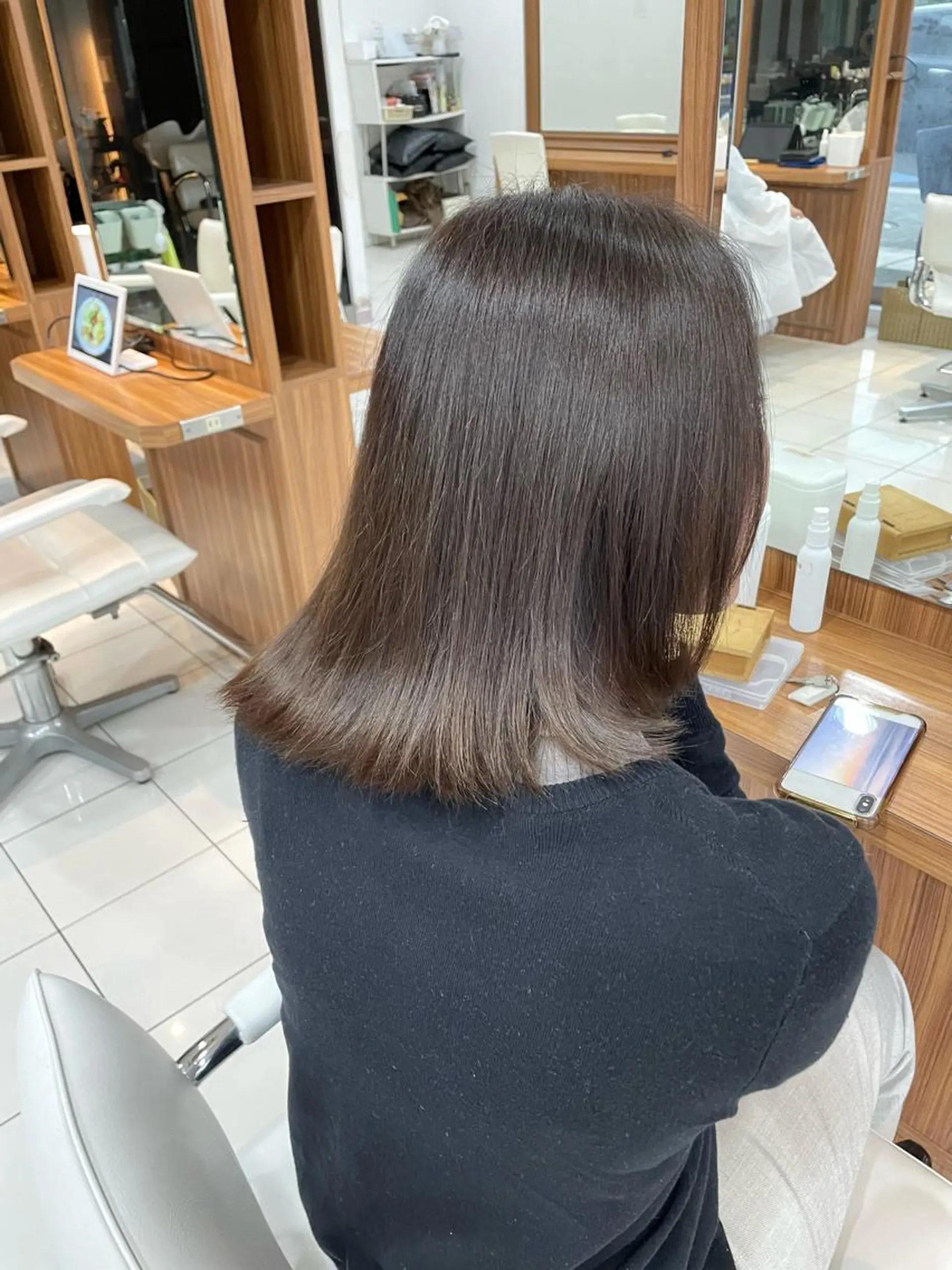 ミディアム アッシュ share salon JAM 町田 A-MIX bldg ジャム】所属・☪︎⋆ hair & eye yuka˚✩のマツエク・マツパデザイン