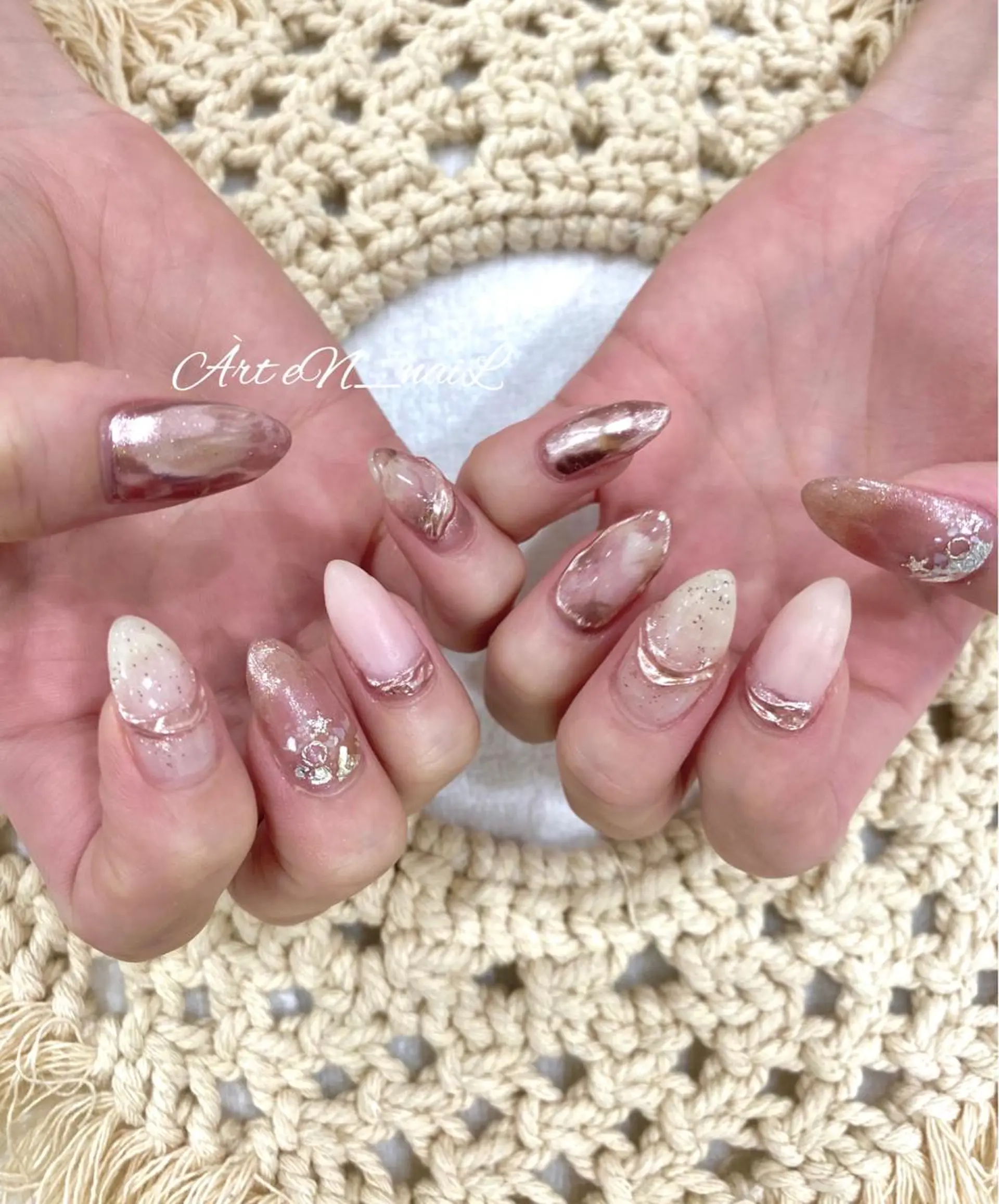 ネイル EN_NAIL 野中本店Ayakaのネイルデザイン