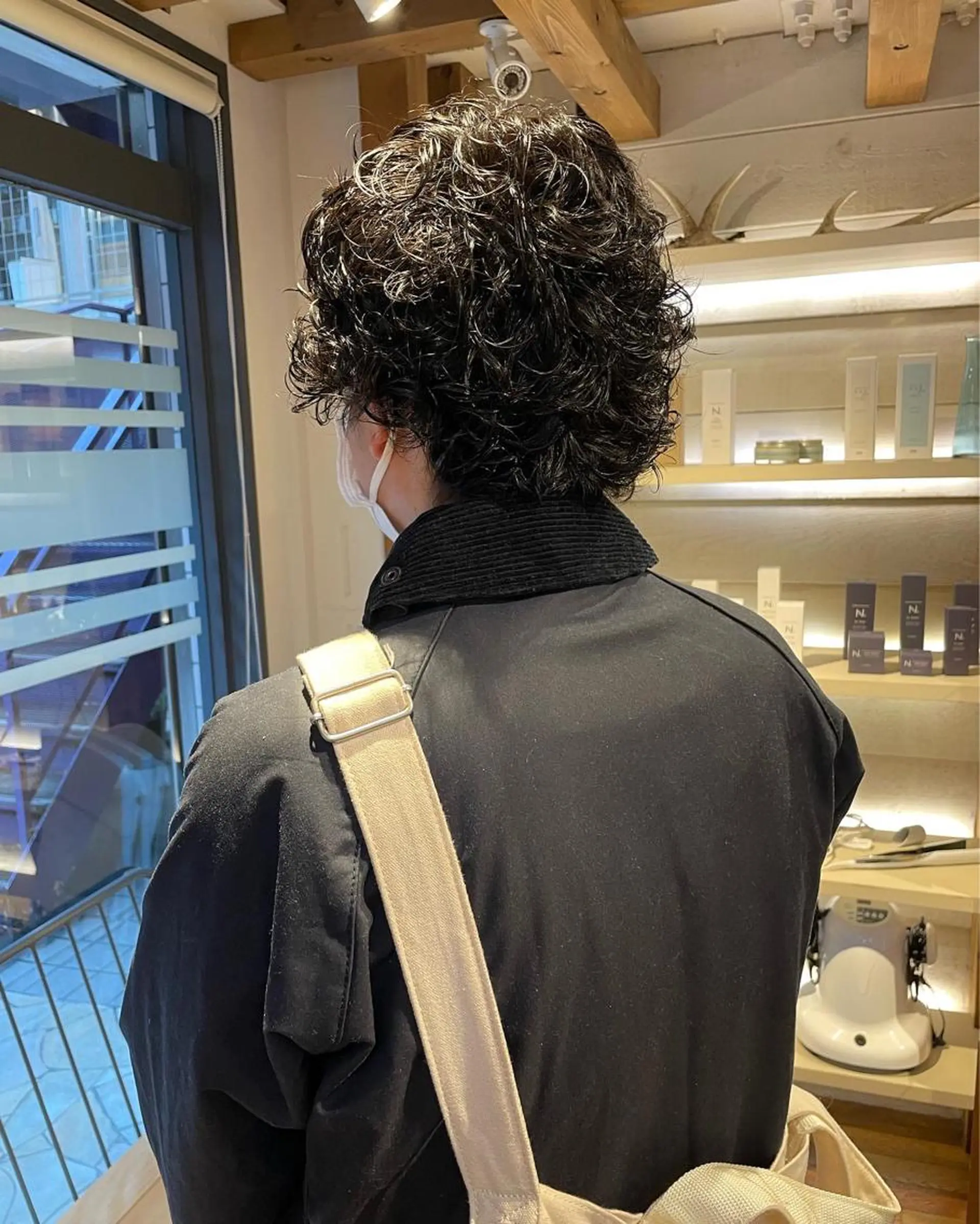 パーマ メンズ あずまぐち めぐみのヘアスタイル