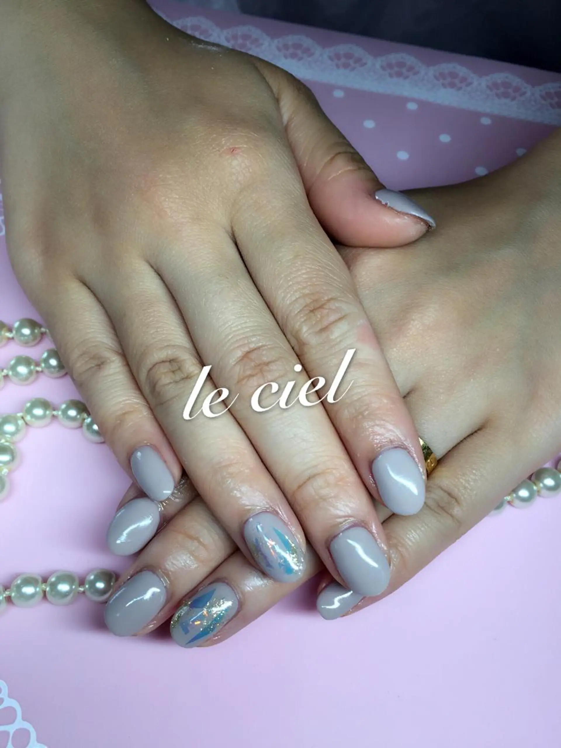 ネイル オーロラネイル Naka Rieのネイルデザイン