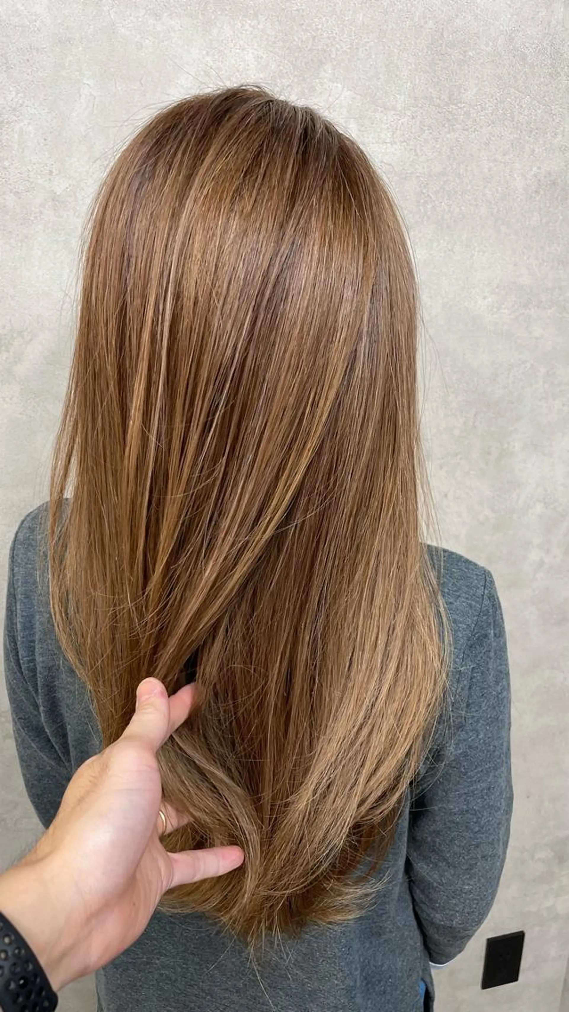 カラー 白髪ぼかし/美髪矯正 /宮崎陽平のヘアスタイル