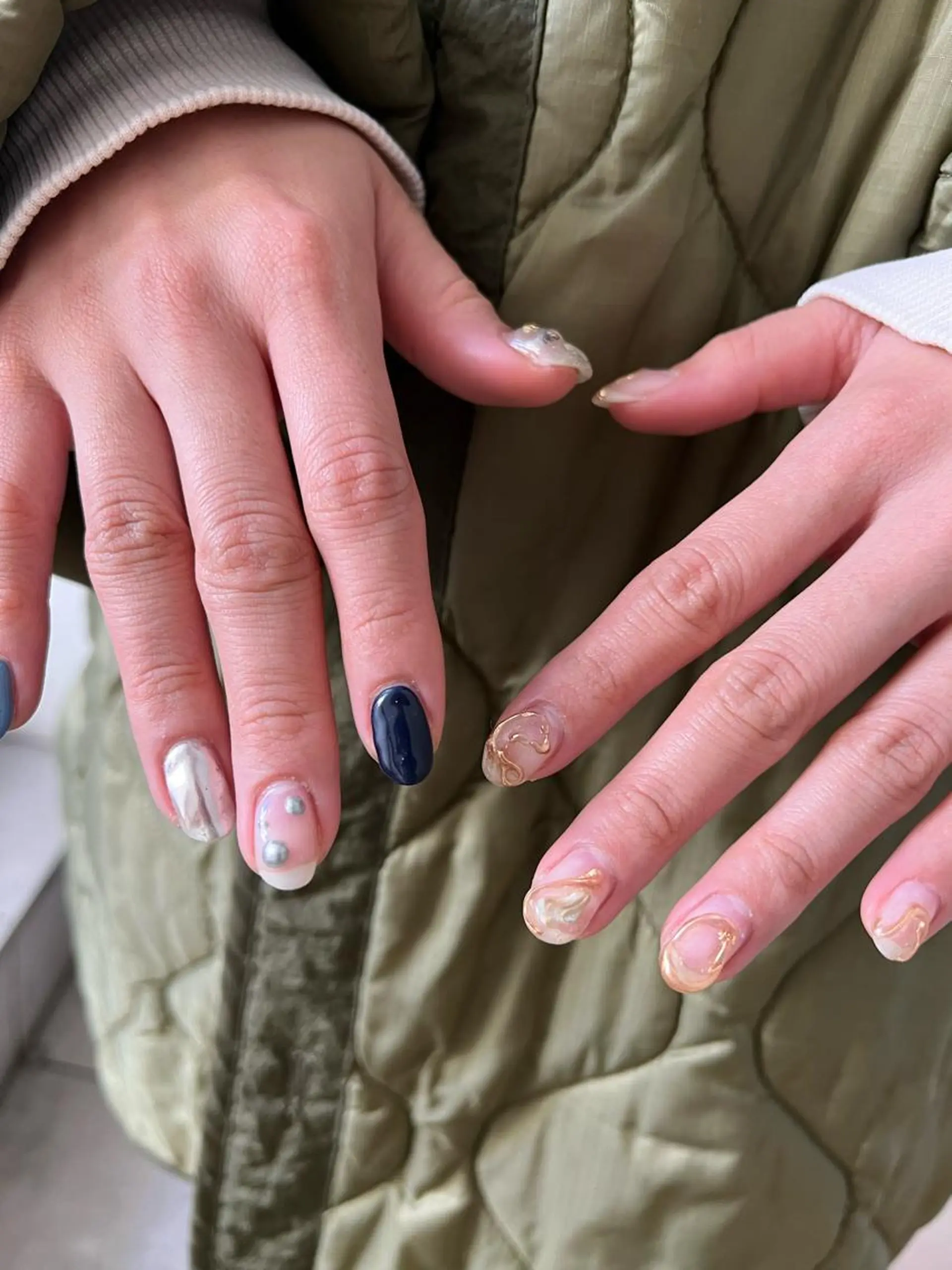 ネイル 【韓国ヘア・ネイル】 HINATA🍒のネイルデザイン