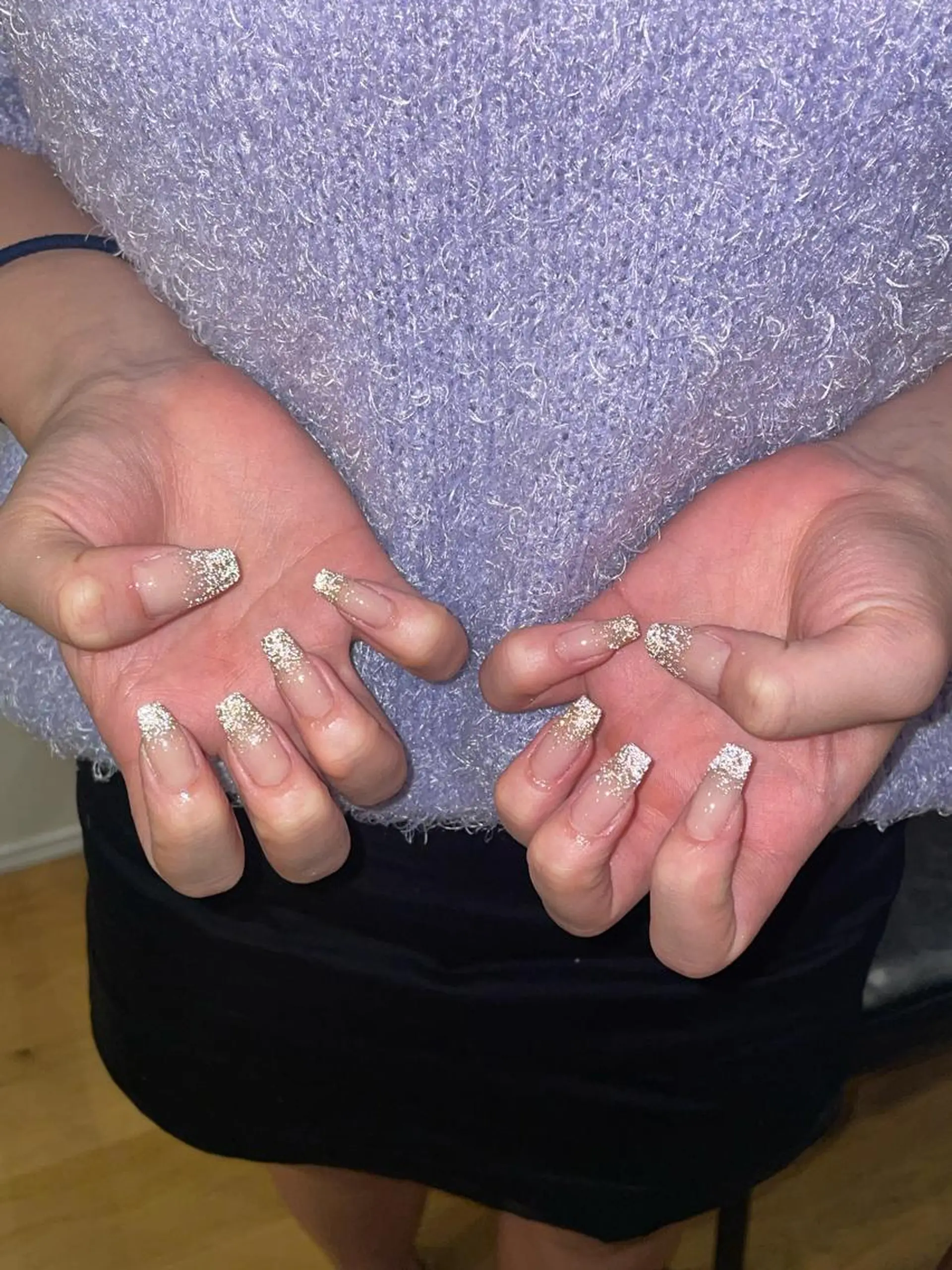 ネイル フラッシュネイル グラデーション akira .のネイルデザイン