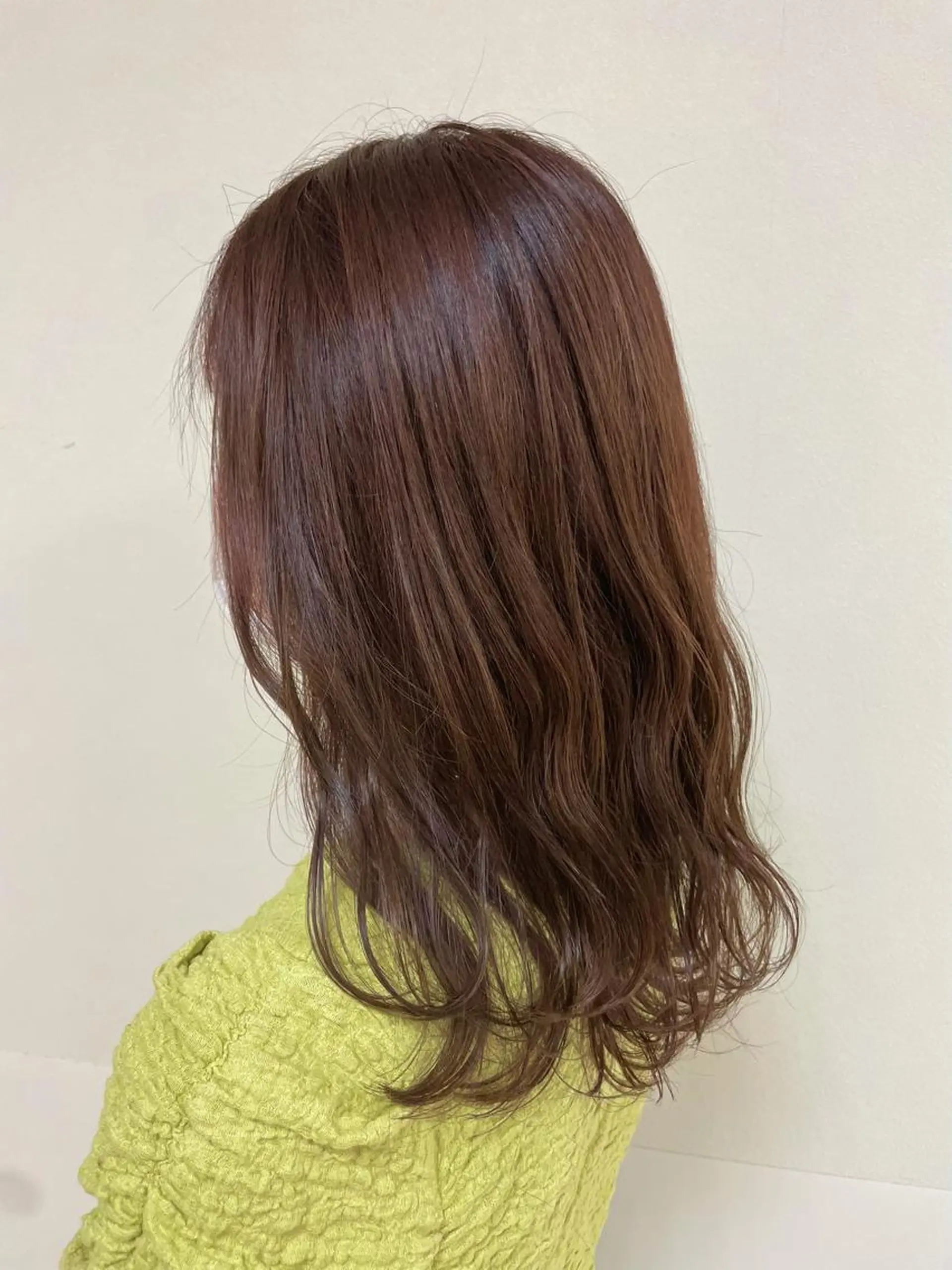 セミロング カラー ヘアアレンジ カット ヘアカラー トリートメント 【Sweep】おじま のぞみのヘアスタイル