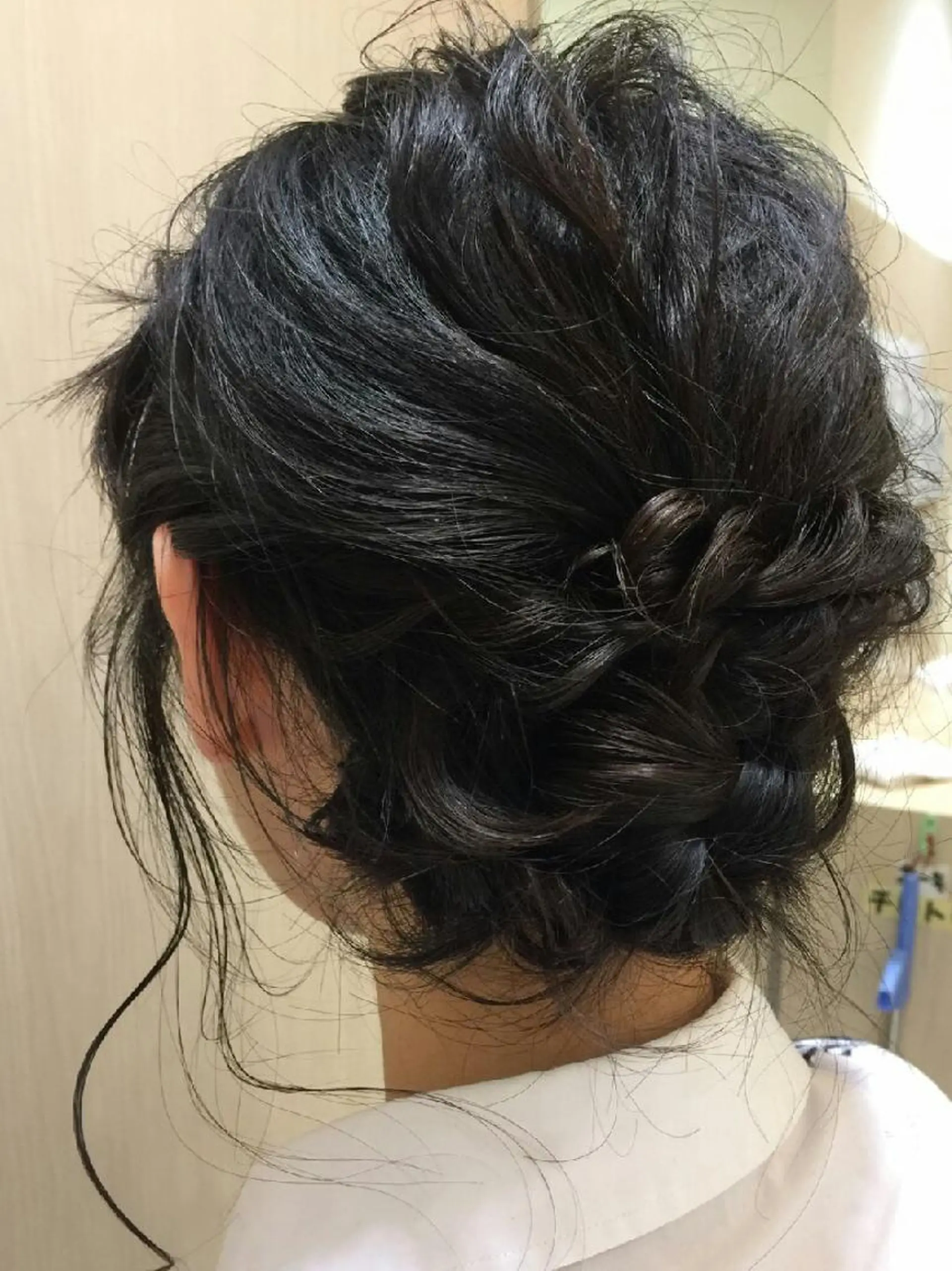 ミディアム ヘアアレンジ 遠藤 拓馬のヘアスタイル