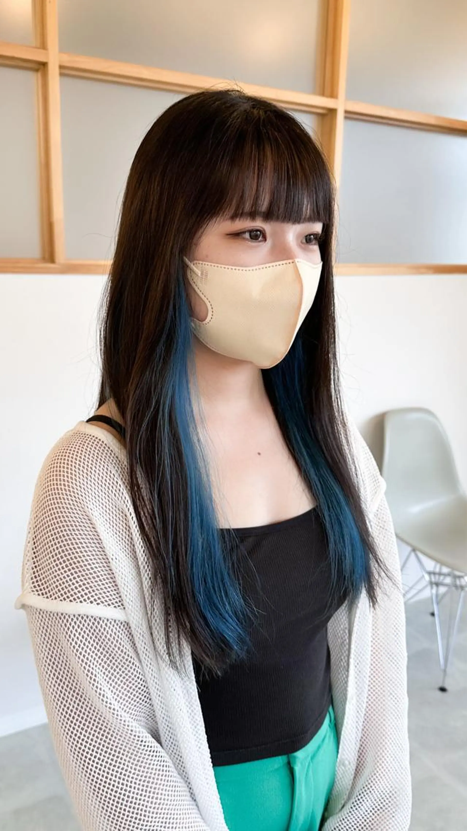 ロング カラー 吉田 浩太郎のヘアスタイル