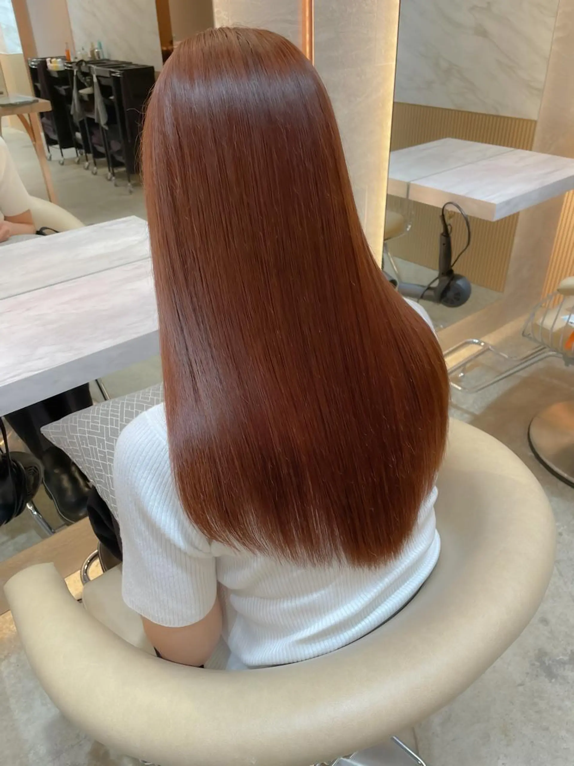 ロング カット 縮毛矯正 トリートメント 🌹ボブ/髪質改善 韓国ヘア🌹澤口龍成のヘアスタイル