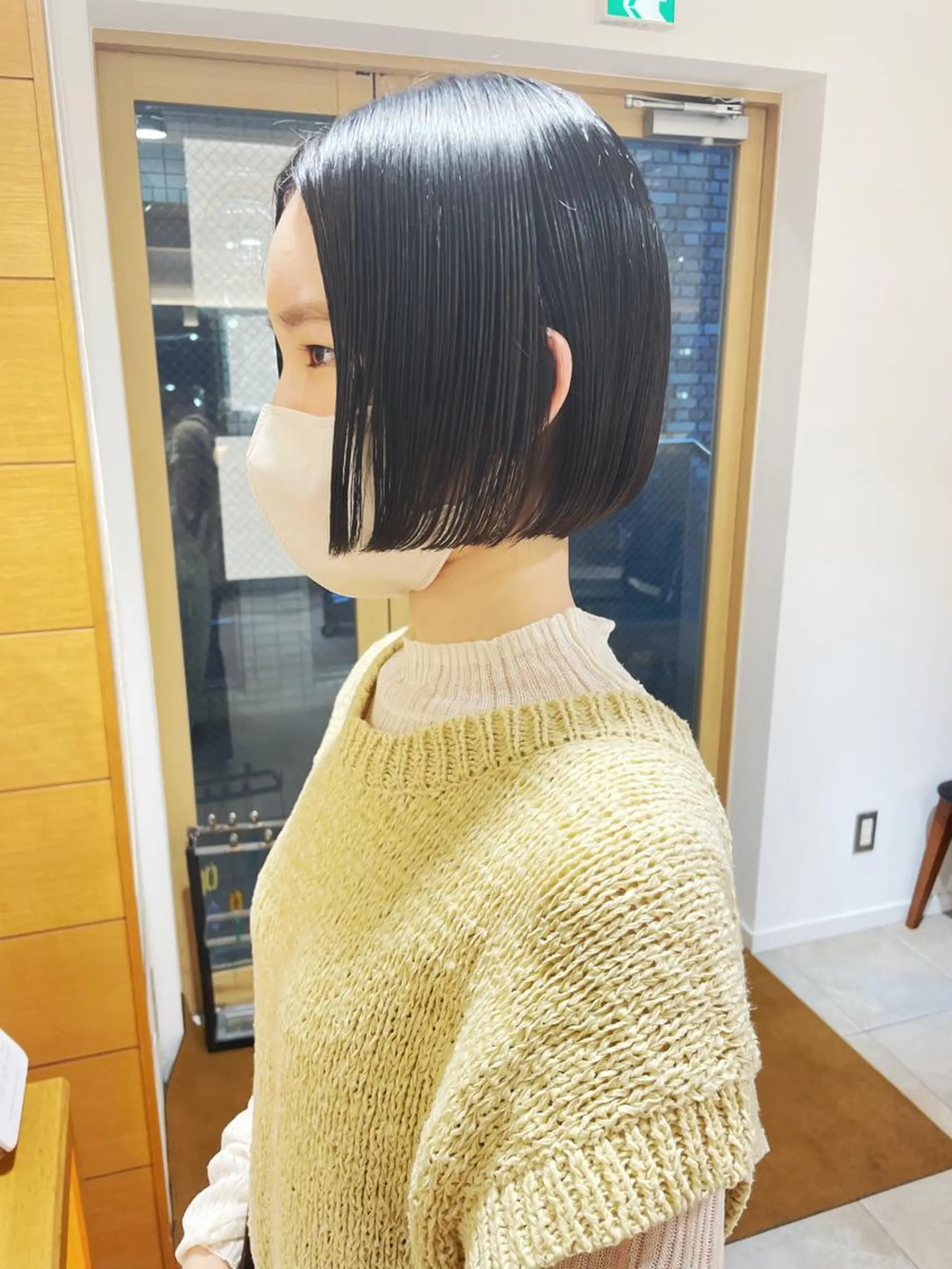 ショート カラー カット ヘアカラー トリートメント 齋藤 咲のヘアスタイル