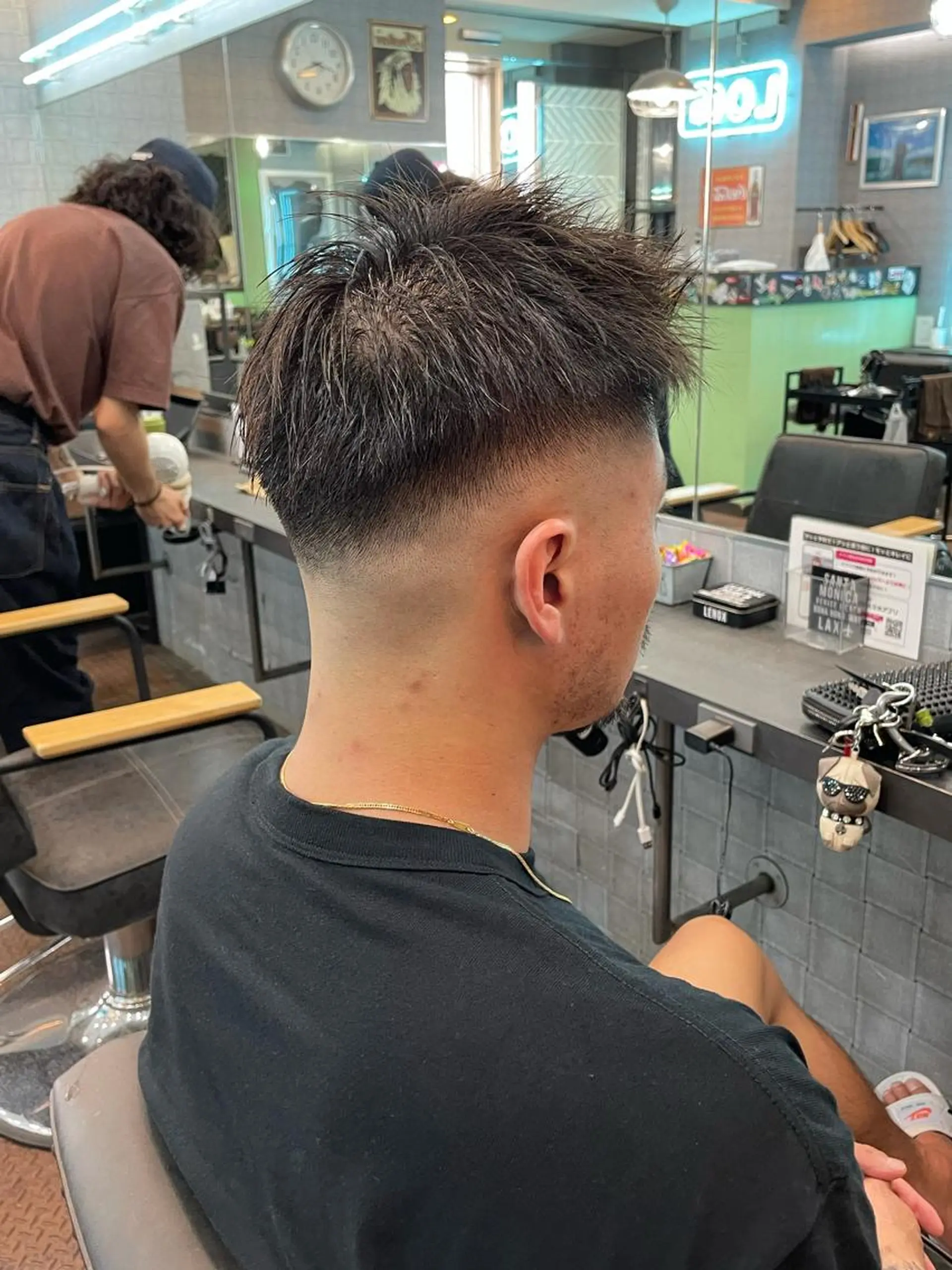 メンズ 刈り上げ カット Le'a所属・渋谷/フェード/ 國分 翔のヘアスタイル