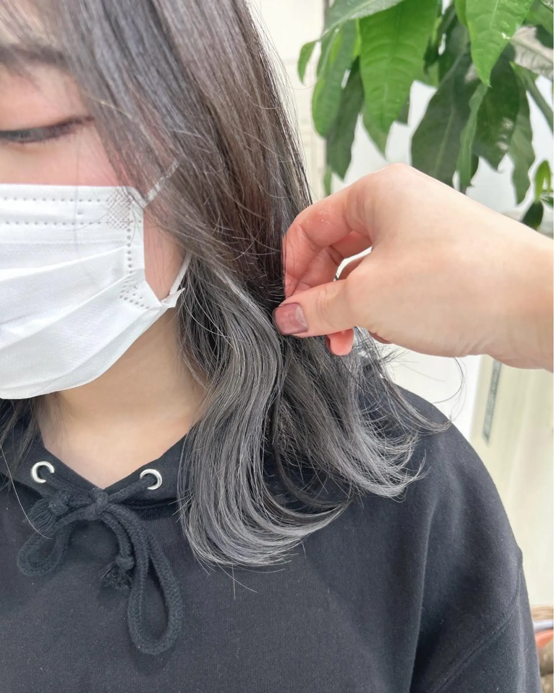 ミディアム カラー ヘアアレンジ ヘアカラー トリートメント ブリーチなしの達人 🌈KAITOのヘアスタイル