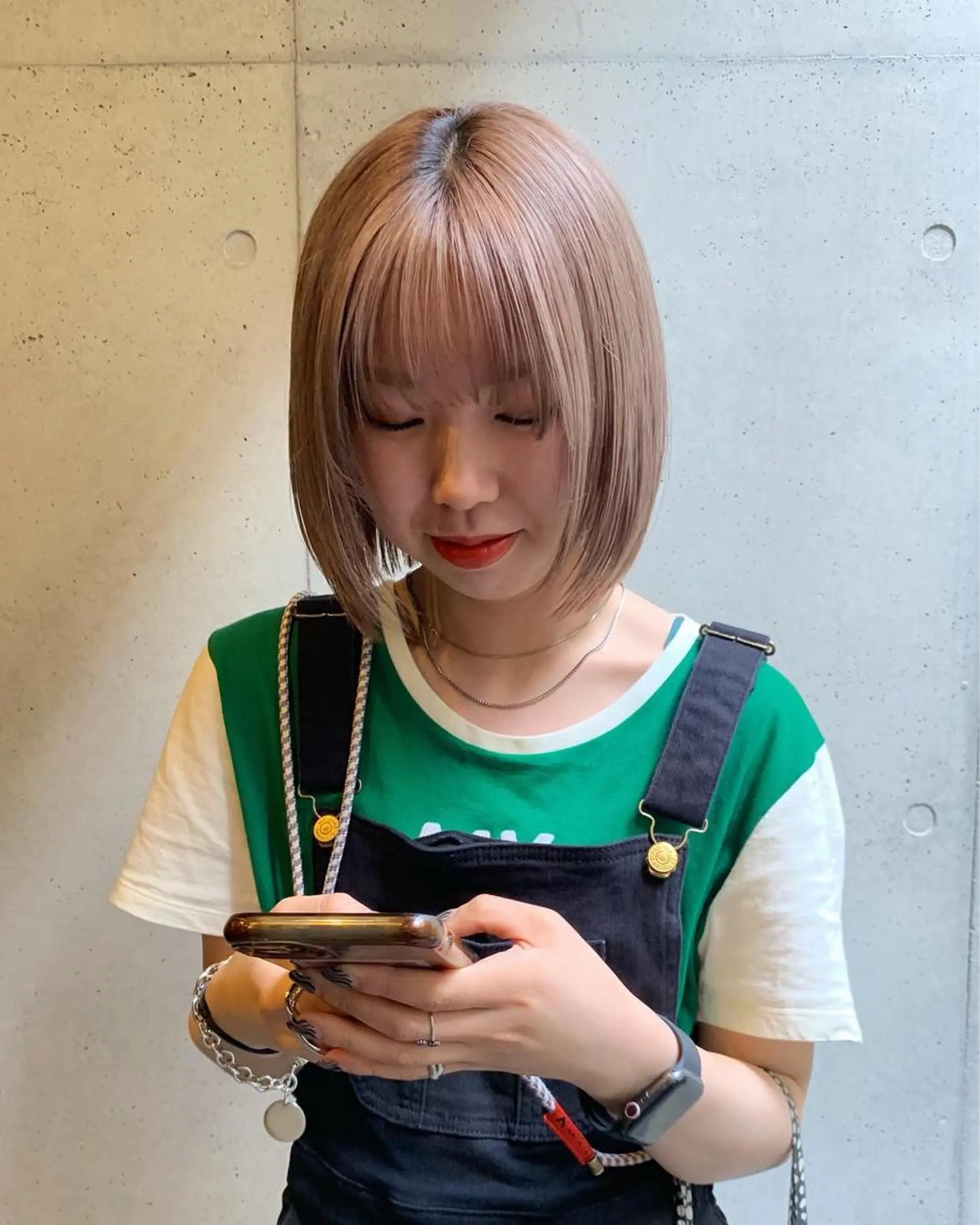 ショート カラー カット ヘアカラー トリートメント 似合わせウルフ/ レイヤー/山本祐輔のヘアスタイル